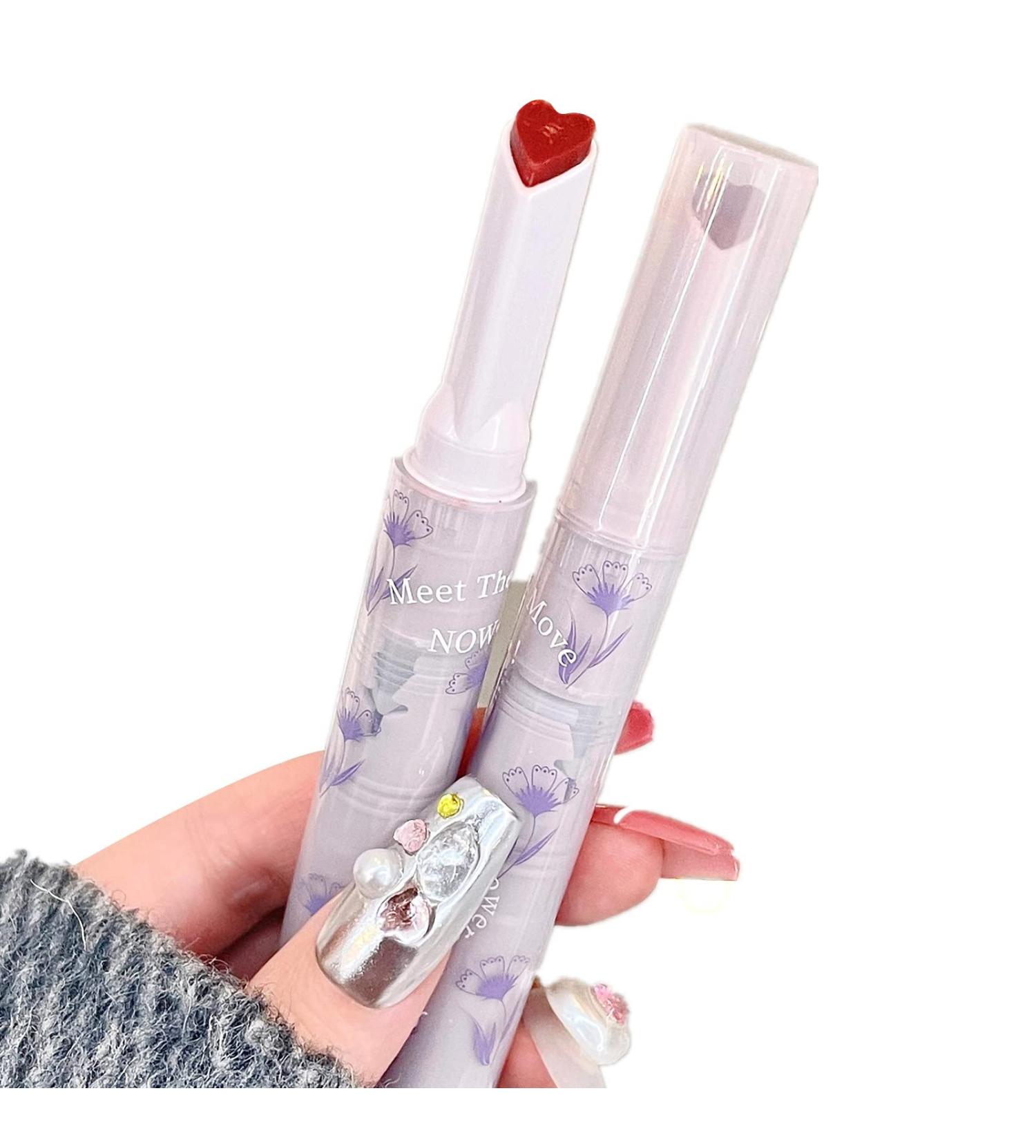 Jelly Heart Lipstick: Moisturizing Lip Glaze Balm for Women - Lip Care Makeup - Buy Online on GoSupps.com