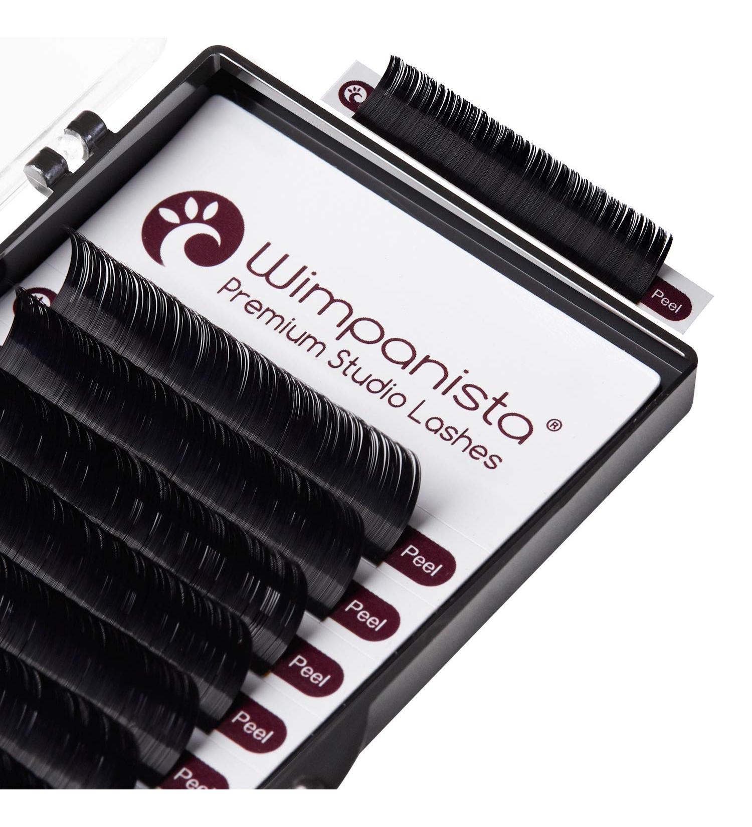 Buy Flat Silk Eyelashes C Curl - 0.15mm Individual Eyelashes for Extensions (8mm) - International Shipping Available - Buy Online on GoSupps.com