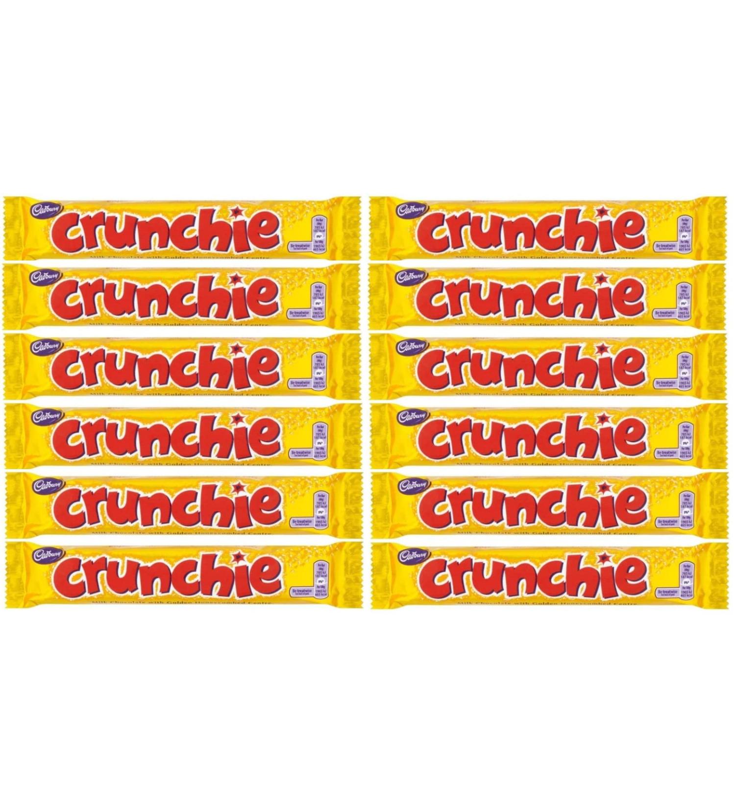 Cadbury Crunchie Bar 12 x 40g (Original From England)