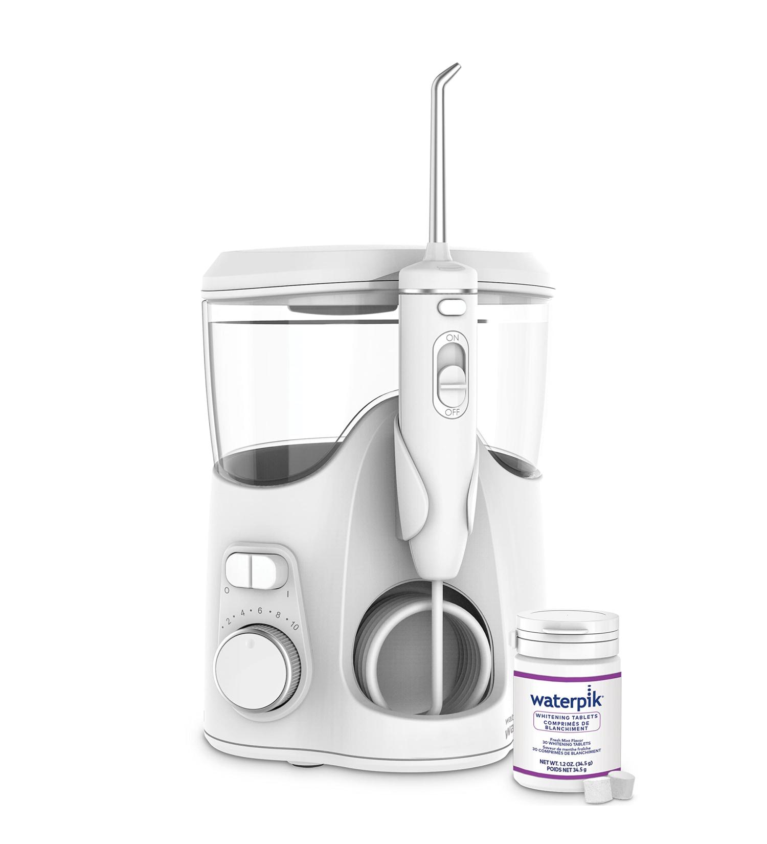 Buy Waterpik Whitening Water Flosser WF-06 - ADA Accepted 5 Tips | Fast International Shipping - Buy Online on GoSupps.com
