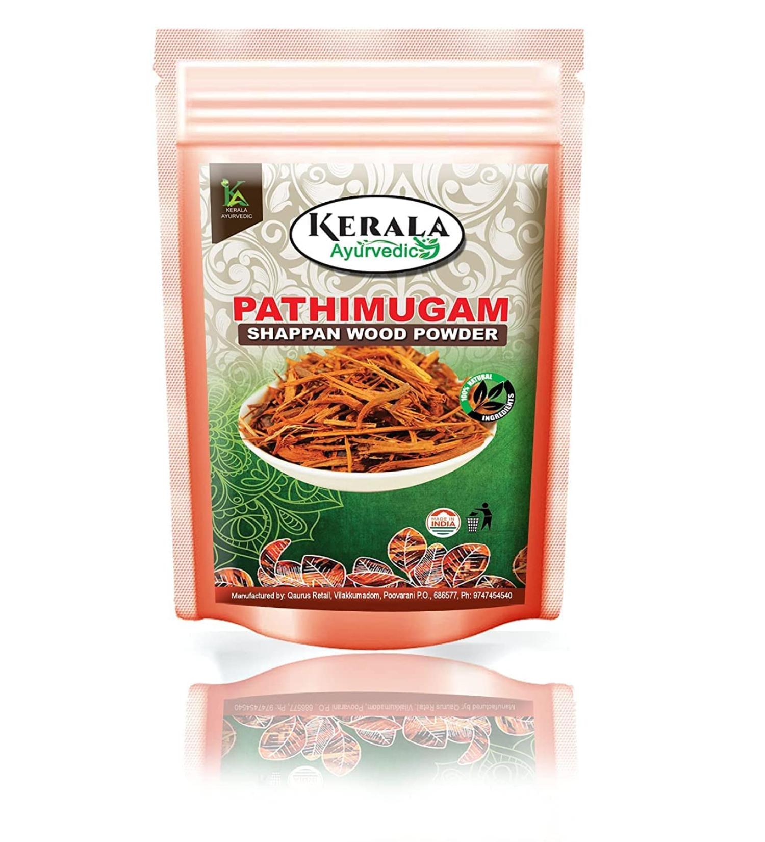 QURA Ayurvedic Pathimukham Herbal Drink Mix for Immunity | Pathimugam | Sappan Wood 200 g