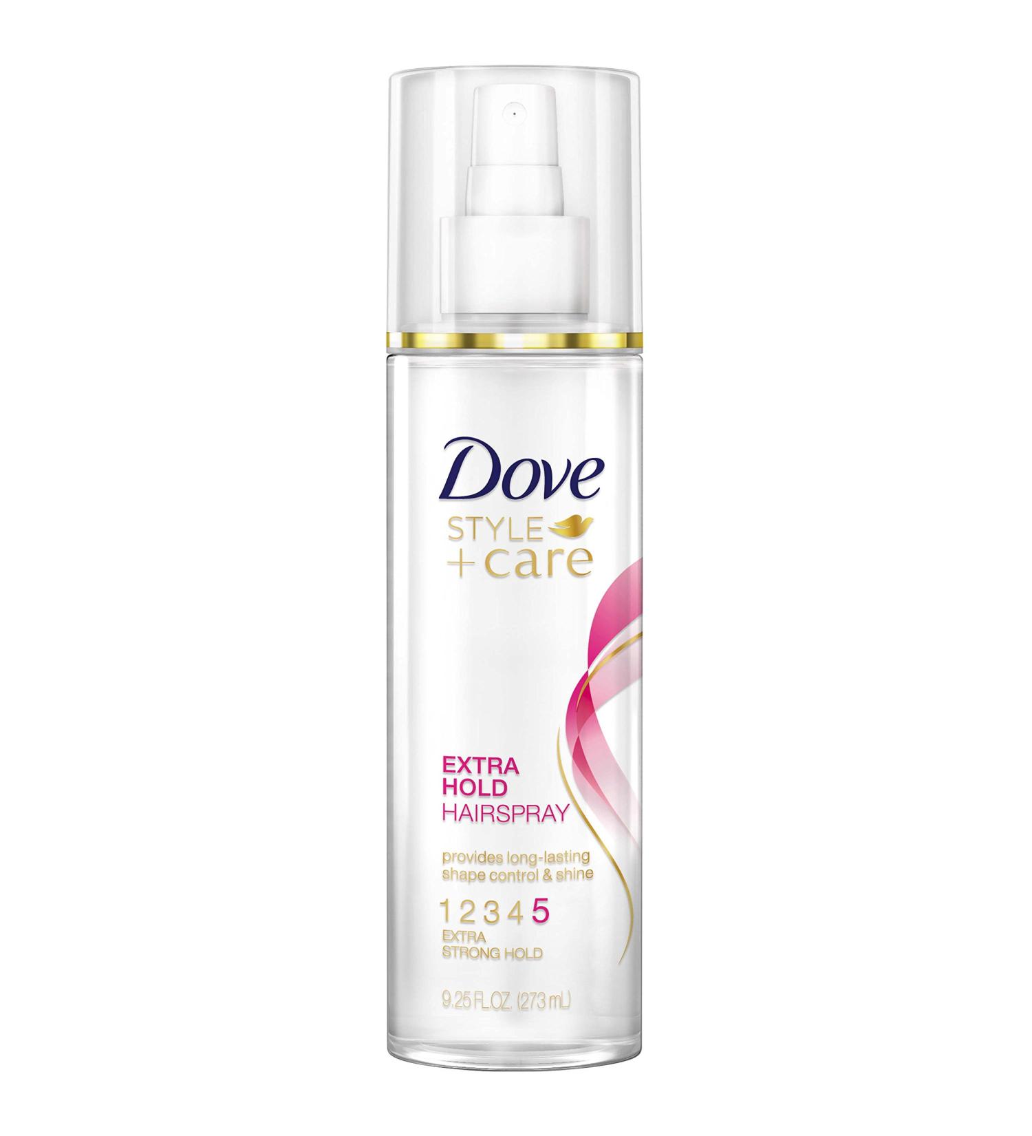Dove Hairspray Strength and Shine Extra Hold 9.25 oz (Pack of 3) - Non-Aerosol, Long-Lasting Formula - Buy Online on GoSupps.com