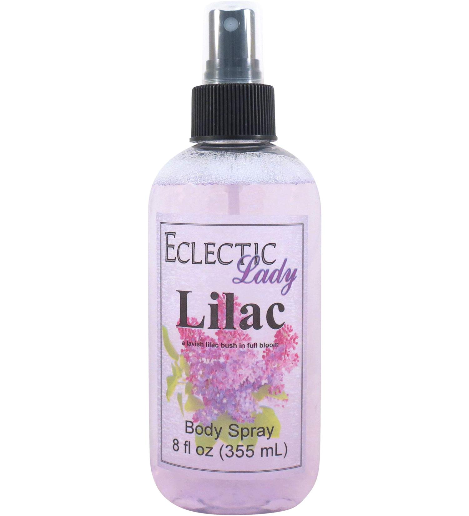Lilac Body Spray for Women 8 Oz Mist with Long-Lasting Fragrance Light Floral Scent for Spring & Summer Sweet Fresh & Powdery Perfume Refreshing Aroma with Woodsy Tone For Daily Use Regular Strength 8 Fluid Ounces - Buy Online on GoSupps.com