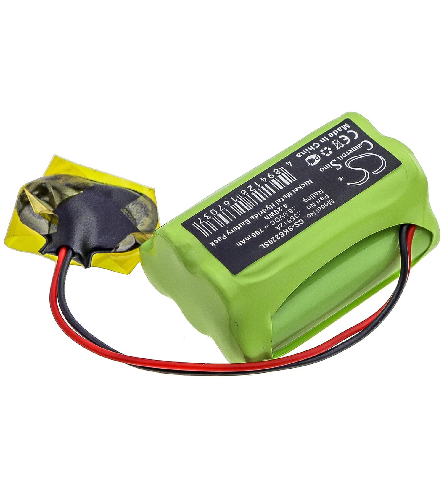 ELMEKO Replacement Battery SAT-Kabel 35512A Compatible with IRM 5 IRM 7 IRM 70 SPM 22 | 700mAh/6V | International Shipping Available - Buy Online on GoSupps.com