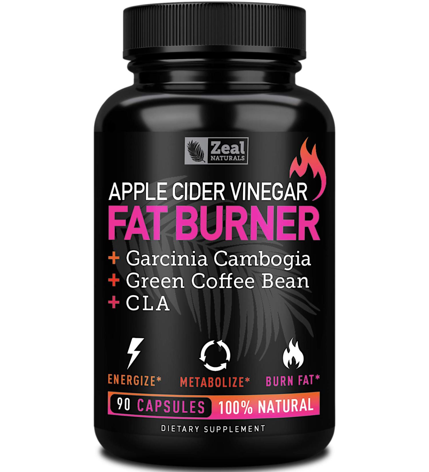 Apple Cider Vinegar Weight Management Pills for Women with Garcinia Cambogia, CLA, Green Coffee Bean & Green Tea - Buy Online on GoSupps.com