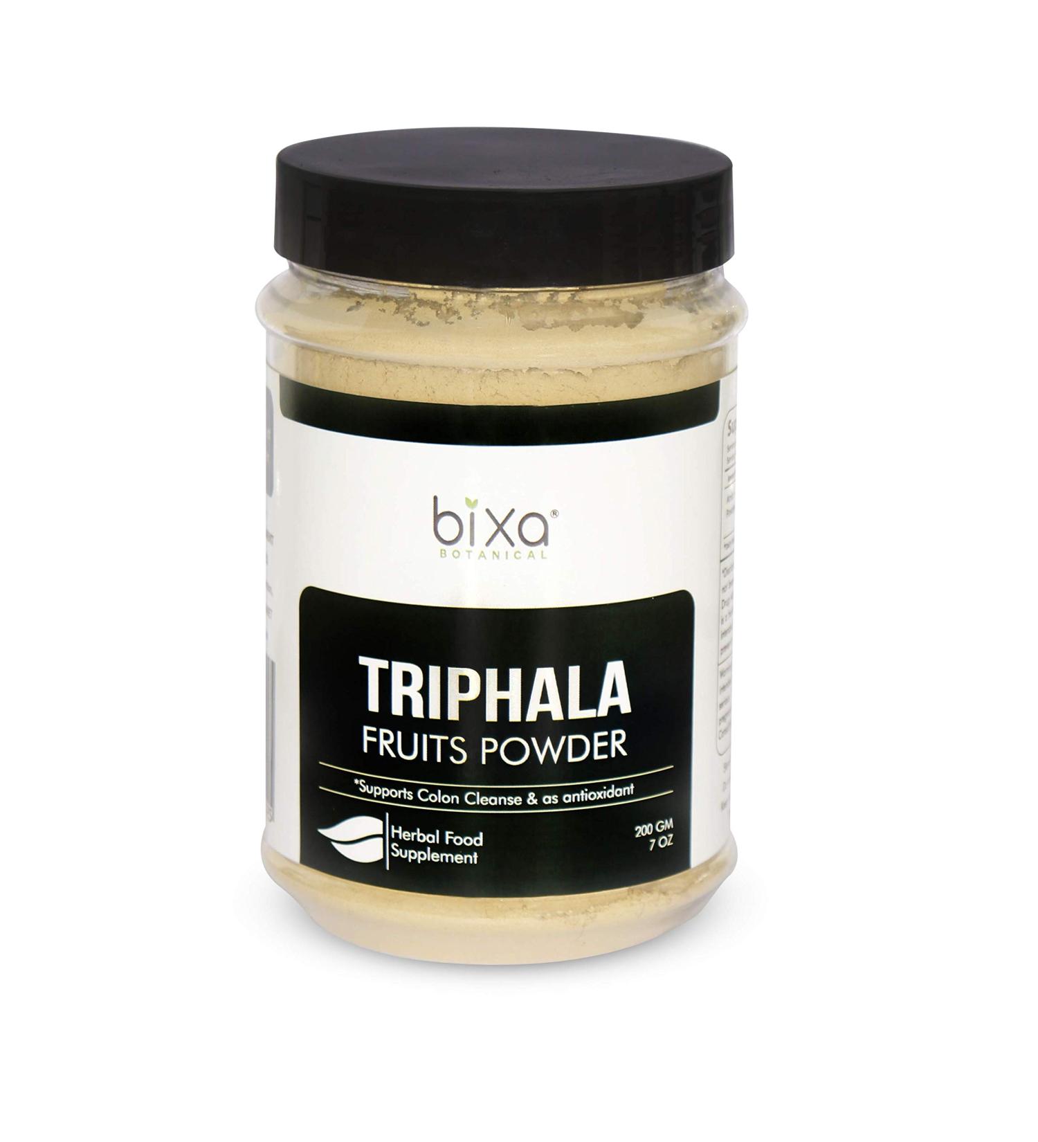 Triphala Powder for Healthy Digestion & Hair Roots | 200g Pack - Buy Online on GoSupps.com
