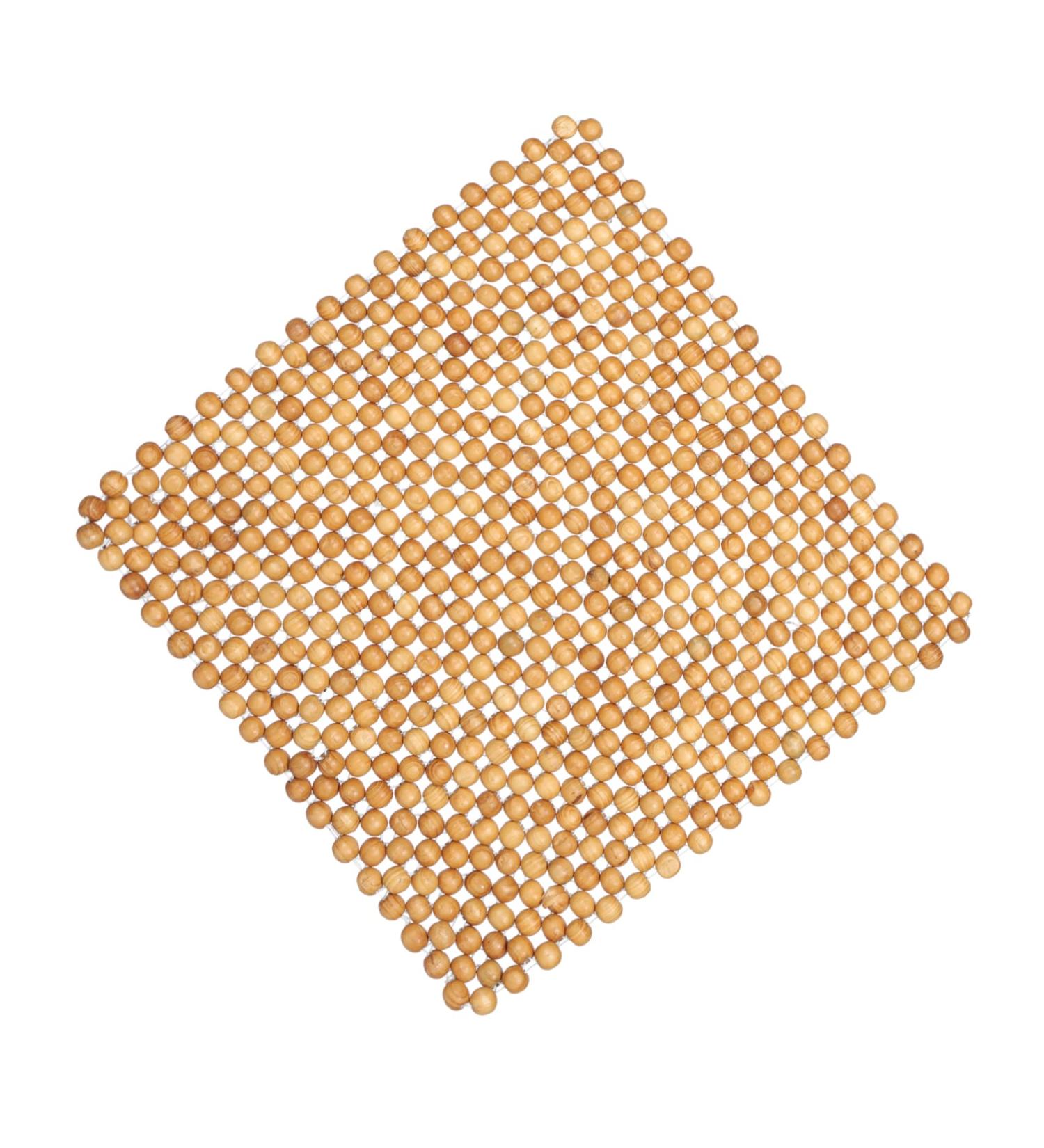 Buy Gatuida Wooden Bead Car Seat Cushion | Cooling Seat Cover & Mat with Pearls - Ideal for Comfort & Style in All Vehicles - Buy Online on GoSupps.com