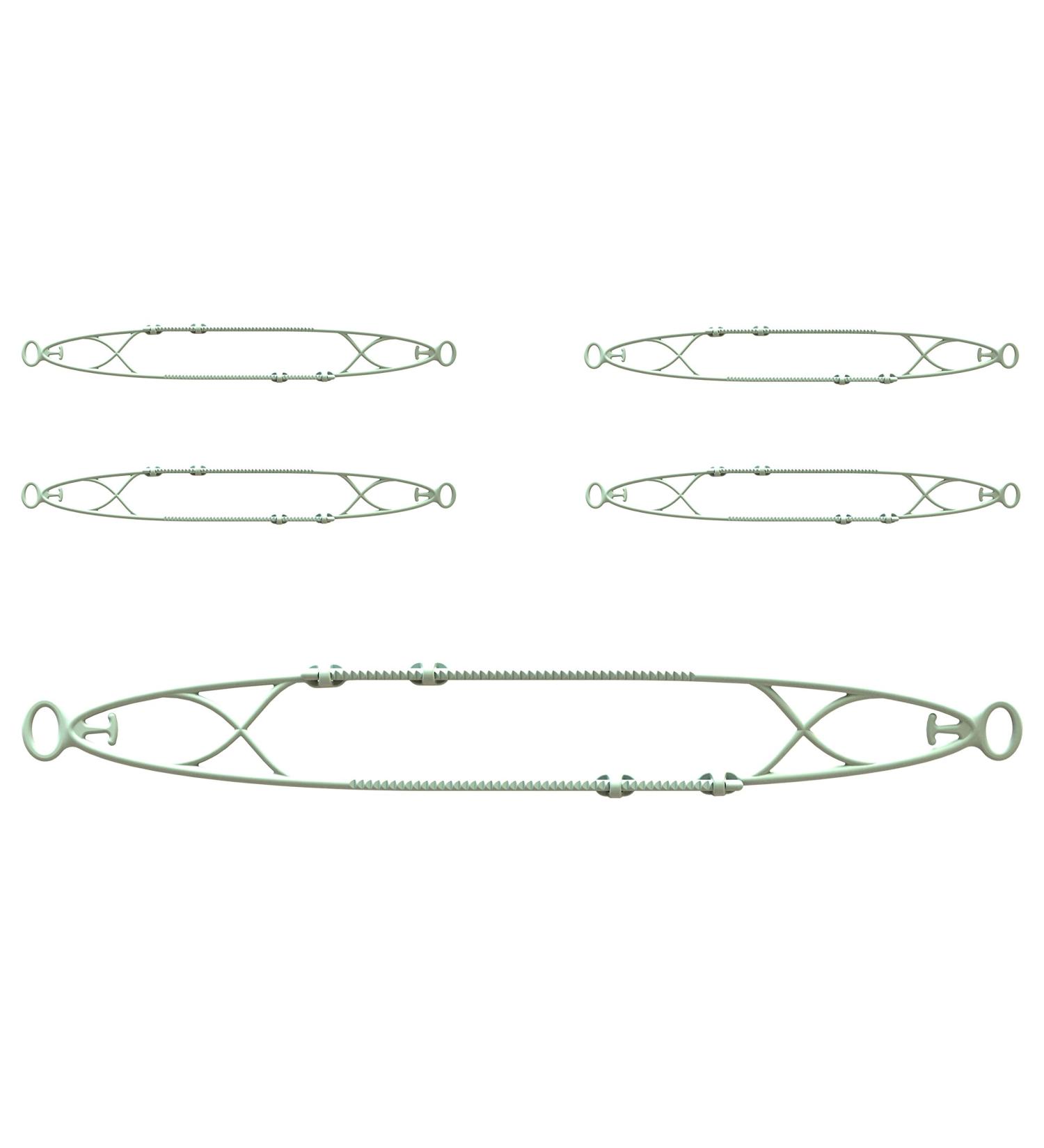 Comfort-Fix Mask Holder (5 Pack) for Comfortable Mask Wearing - Pearl White | Perfect for Glasses & Hearing Aids | International Shipping - Buy Online on GoSupps.com