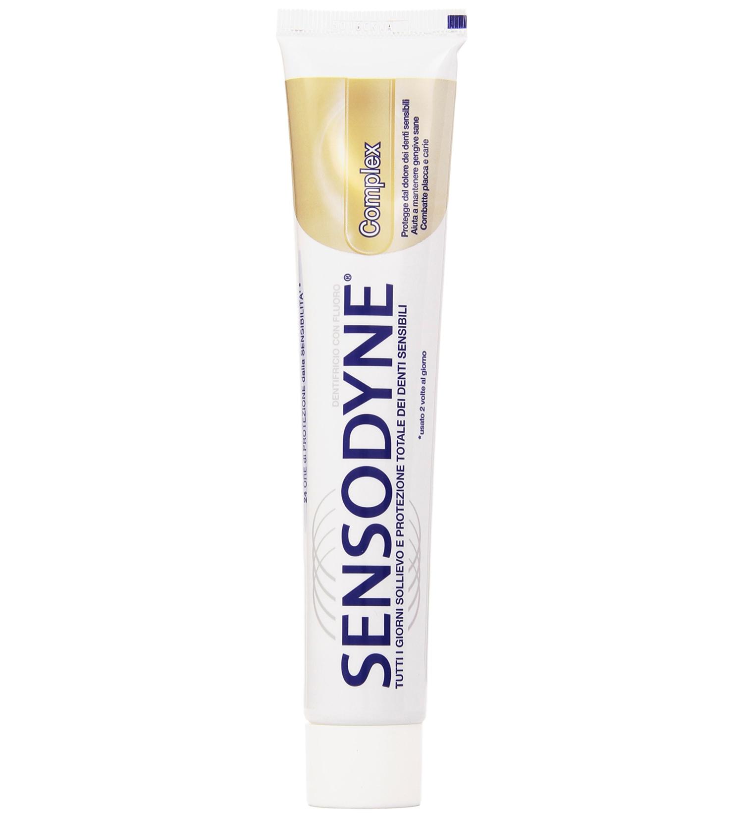 Sensodyne - Complex Toothpaste with Fluoride - 75 ml - Buy Online on GoSupps.com