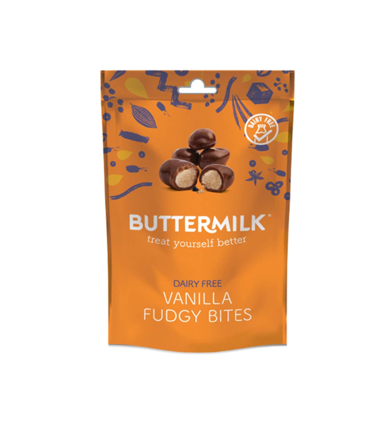  Buttermilk Buttermilk Vanilla Caramel (7 x 100g) - Caramel Candy - Vegan Candy - Dairy Free - Gluten Free Candy - No Artificial Ingredients - Handmade in Britain - Buy Online on GoSupps.com