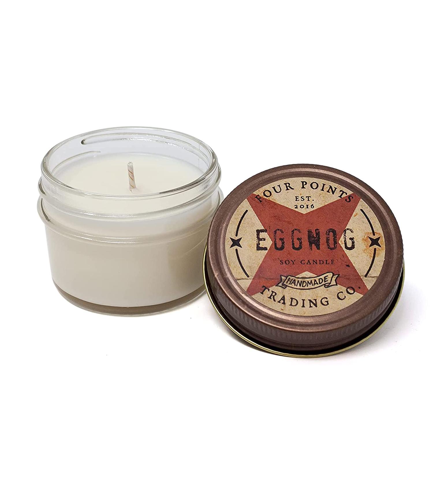 Buy Egg Nog 4 Oz Scented Soy Aromatherapy Candle | Premium Jar Candle for Holiday Relaxation - Ships Internationally - Buy Online on GoSupps.com