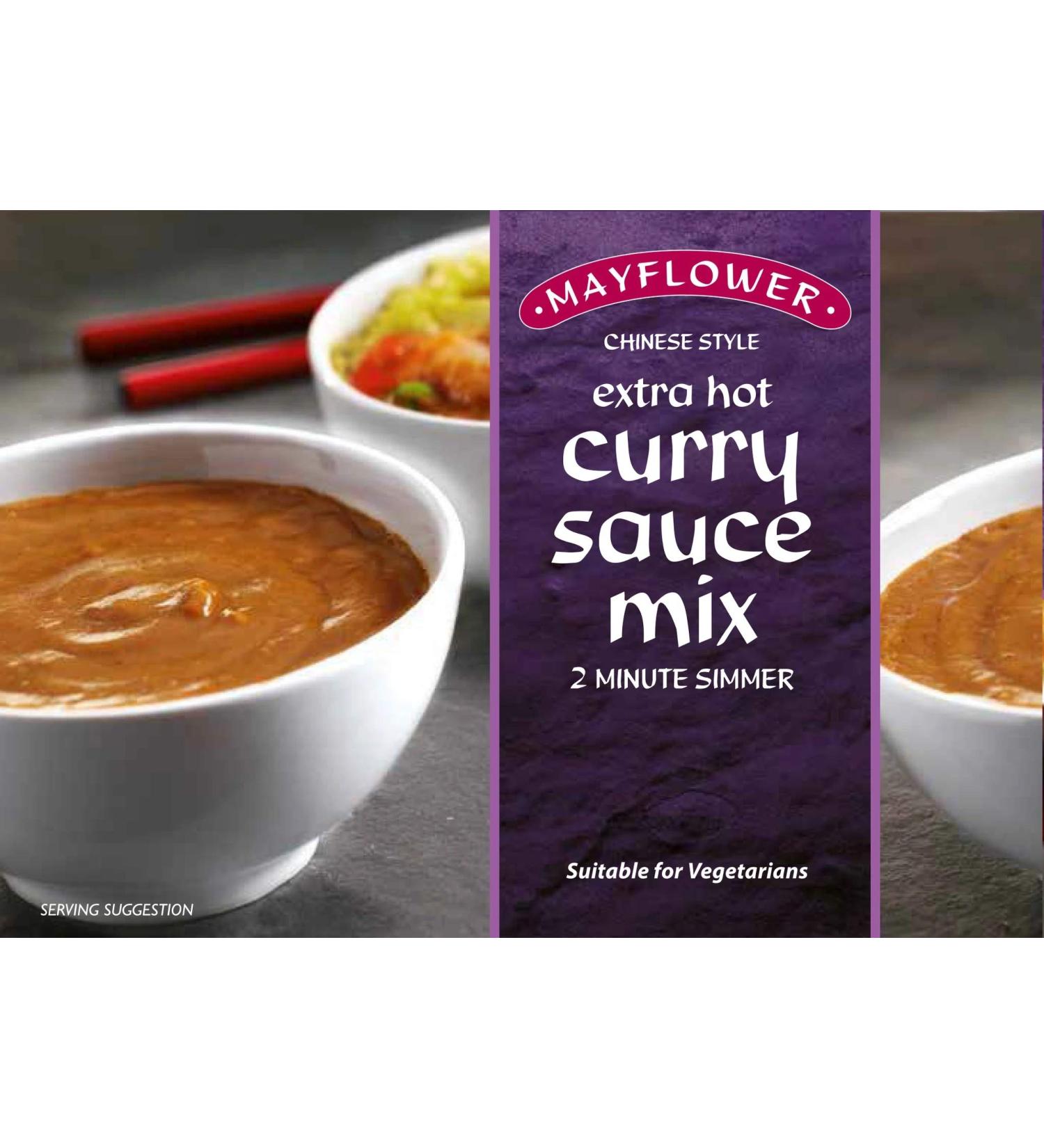 Mayflower Chinese Curry Sauce Extra Hot 255g - Pack of 2 - Buy Online on GoSupps.com