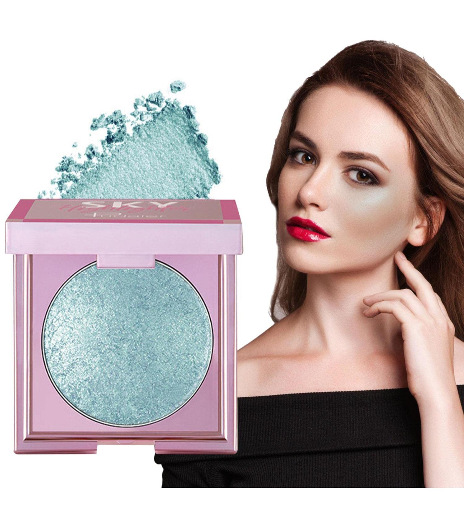 Highlighter Makeup 8g Smudge Proof Face Shining Highlighting Powder - Long Lasting Highlighting Cosmetics for Face Brow Lips Girls Makeup for All Skin Types Tmay #06 - Buy Online on GoSupps.com