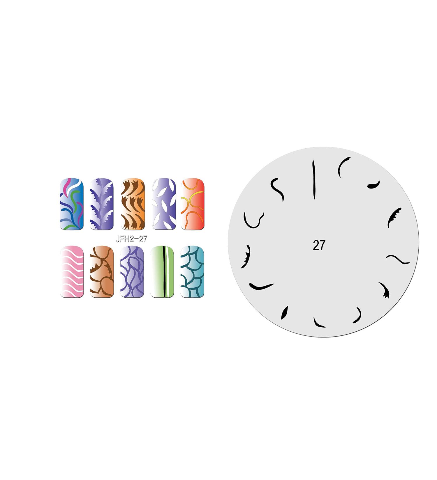 Fingernail stencil (airbrush nail art) Fengda JFH02-027