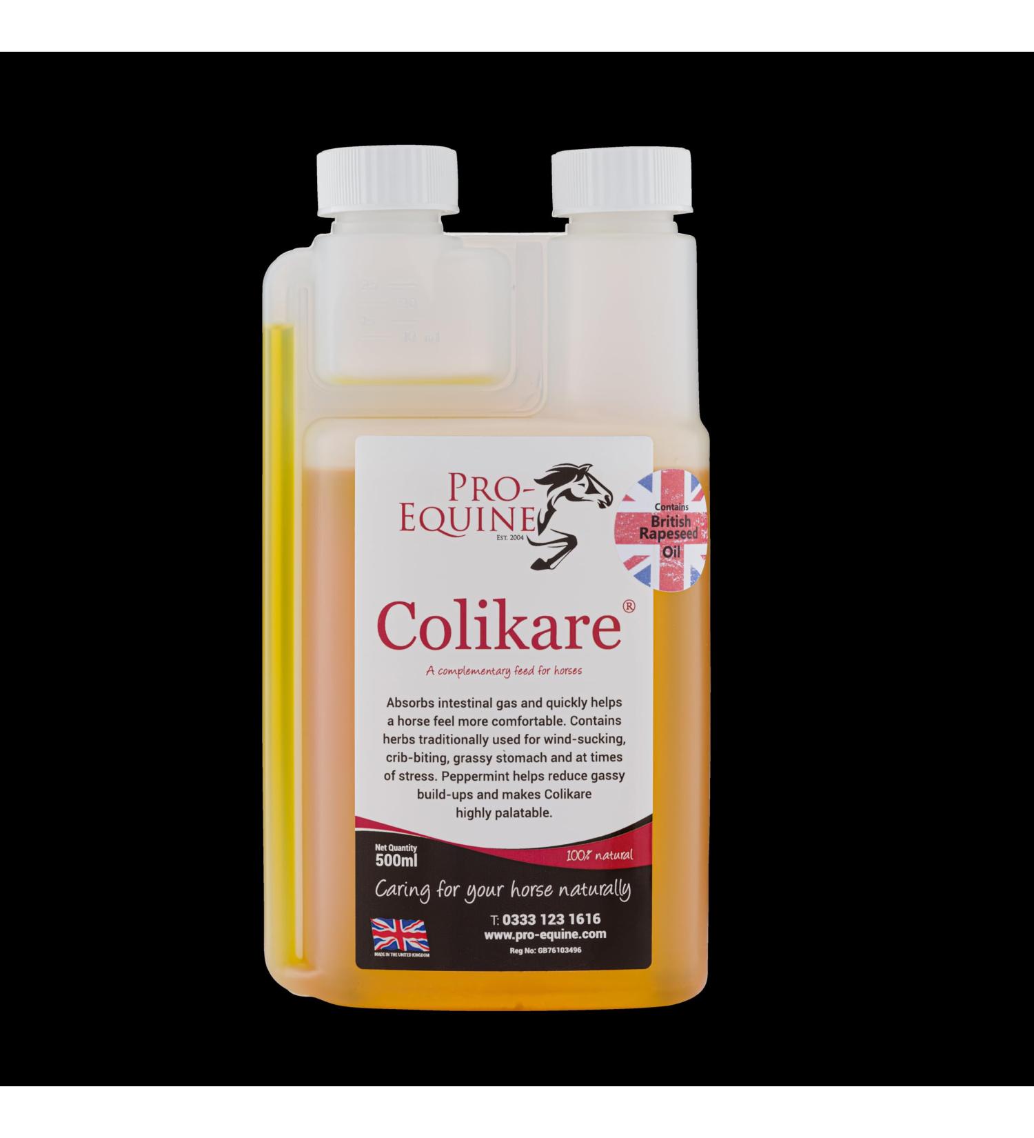 Pro-Equine Colikare - 100% Natural Gastric Supplement For Gassy Tummies - Buy Online on GoSupps.com