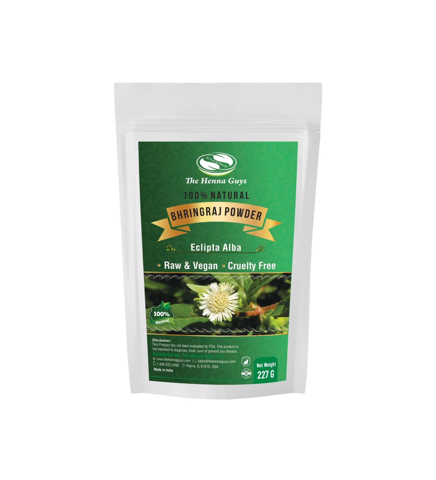 Bhringraj Powder (Eclipta Alba) - 100% Natural Pure & Natural Herbal Powder (227 Grams)