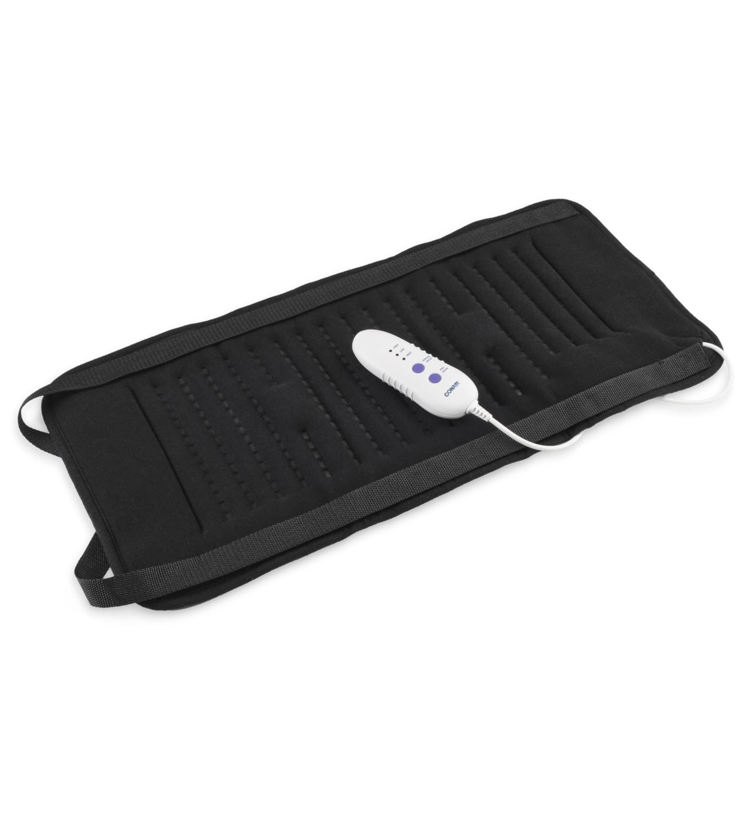 Conair Comfort Vibrating Heating Pad | Back, Neck & Menstrual Pain Relief | Large 12x23.5 inch | 3 Heat Settings - Buy Online on GoSupps.com