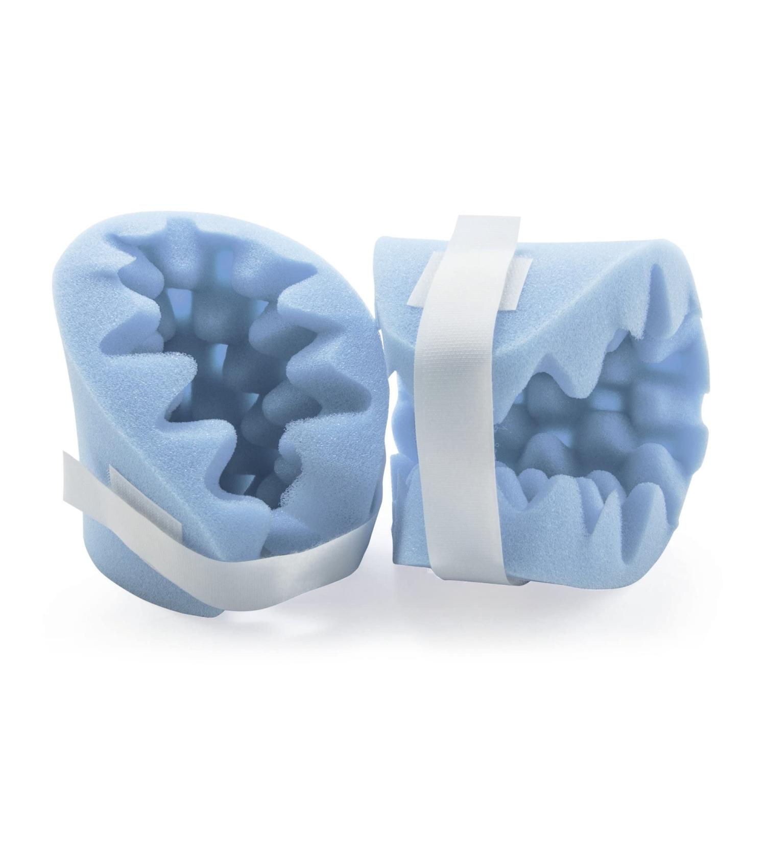 McKesson Decubitus Care Elbow Protector Pad - Blue - One Size Fits All - 2 Count - 6 x 6 inch - Buy Online on GoSupps.com