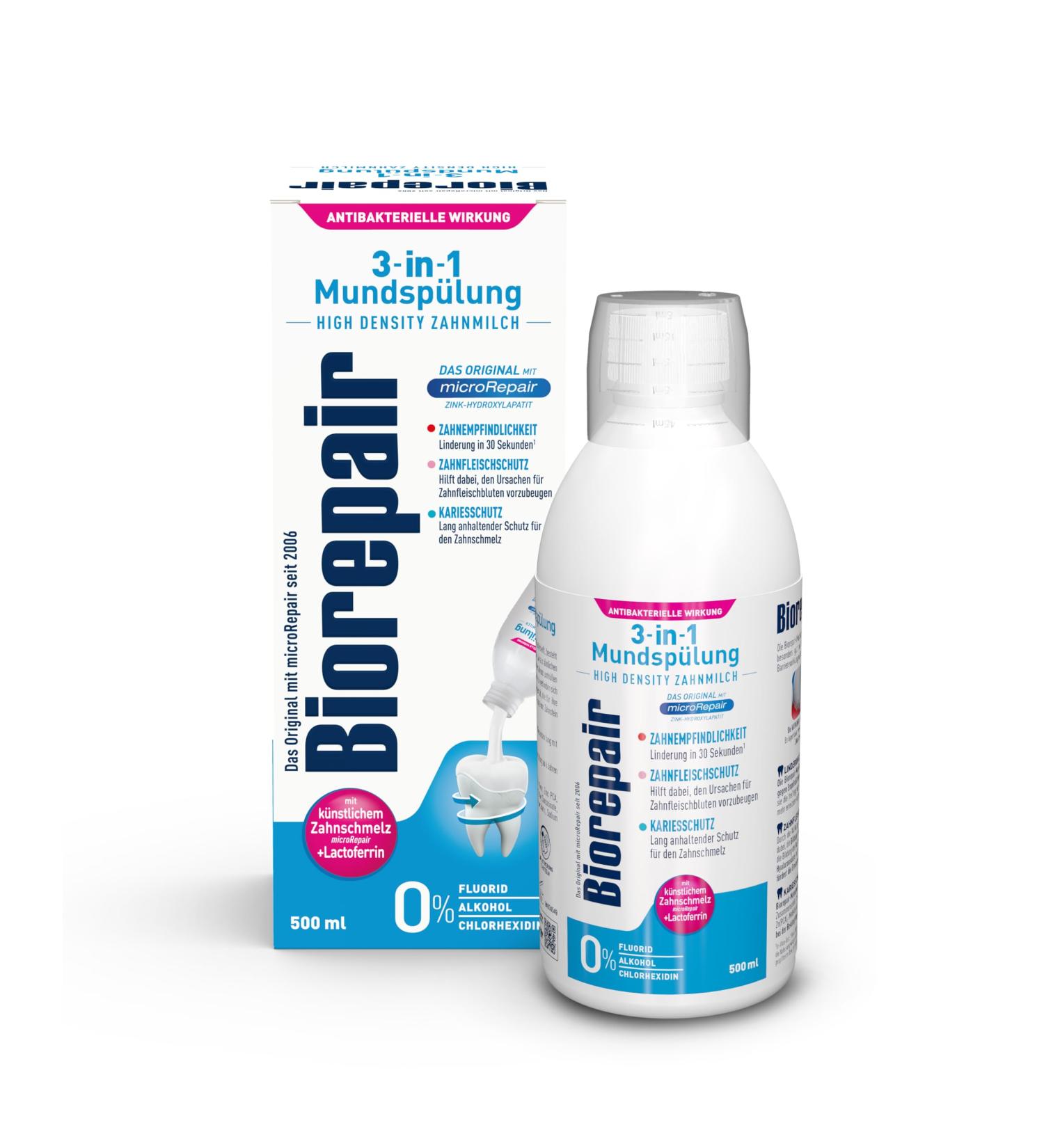 Biorepair 3in1 Mouthwash de 500ml