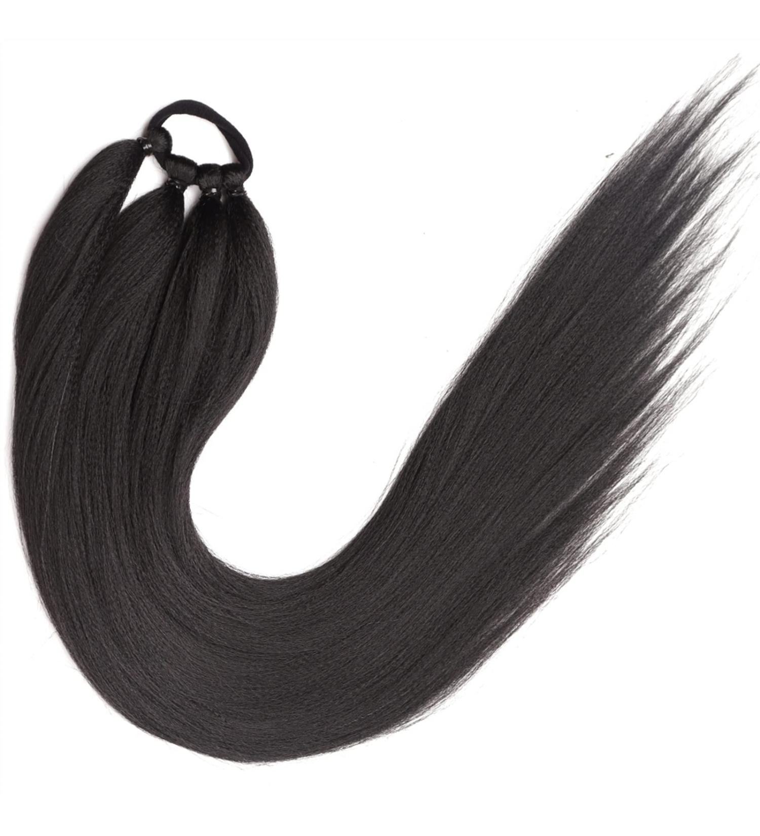 Ponytail Extensions Around Hair Extensions Synthetic Natural Soft braids for Women 26 Inch Boxing Braid Ponytail Extension Hair pieces Fashion Ponytail Hair Tie Straight Wrap for Women(Color:2) 26inches-65cm 2 - Buy Online on GoSupps.com