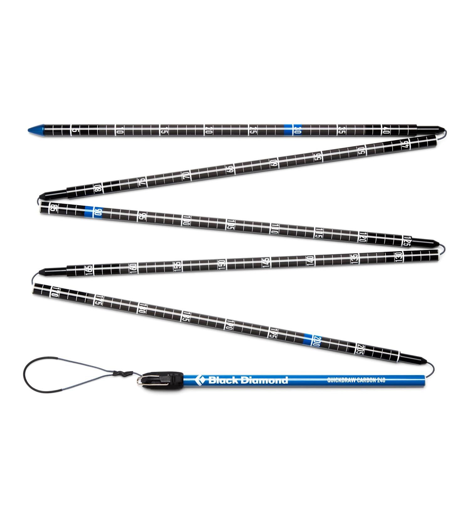 Black Diamond Quickdraw Carbon Backcountry Snow Probe 240cm - Buy Online on GoSupps.com