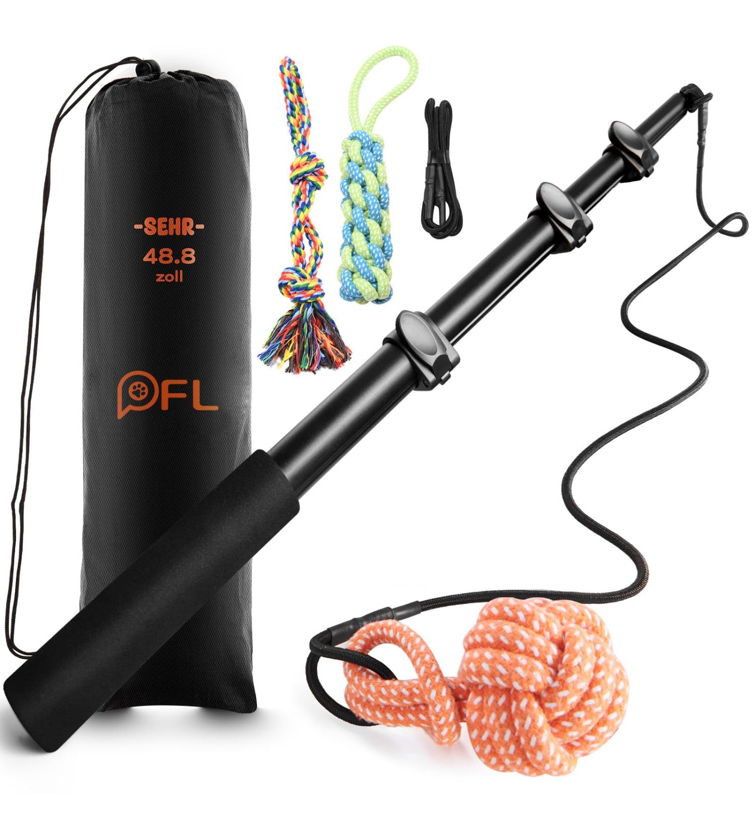 Pick for Life Irritant Dog Toys - Professional Interactive Training Set with 3 Durable Ropes & Replacement | Perfect for All Dog Sizes - Buy Online on GoSupps.com