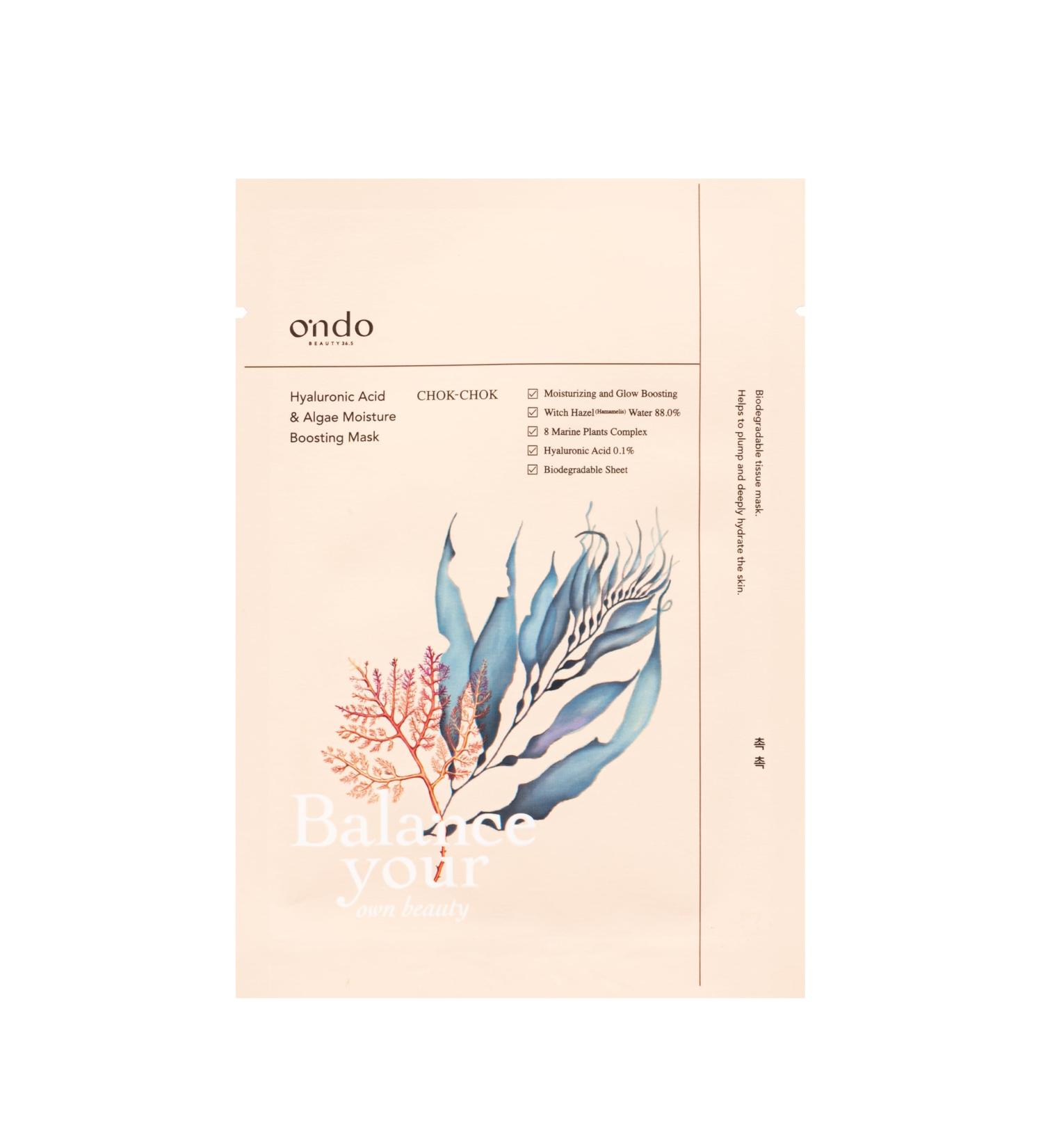 MiiN Cosmetics SL Hyaluronic Acid & Algae Moisture Boosting Mask 25 ml - Buy Online on GoSupps.com