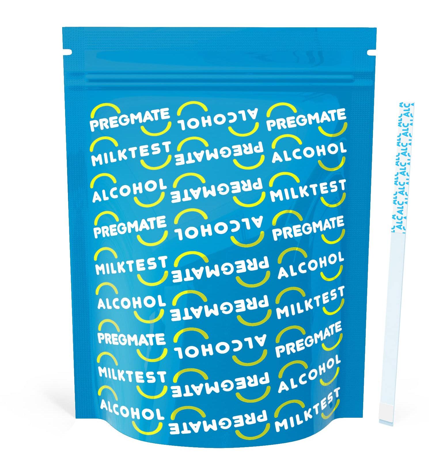 PREGMATE 10 Alcohol Breast Milk Tests - 10 Count Strips (Pack of 1) - Buy Online on GoSupps.com