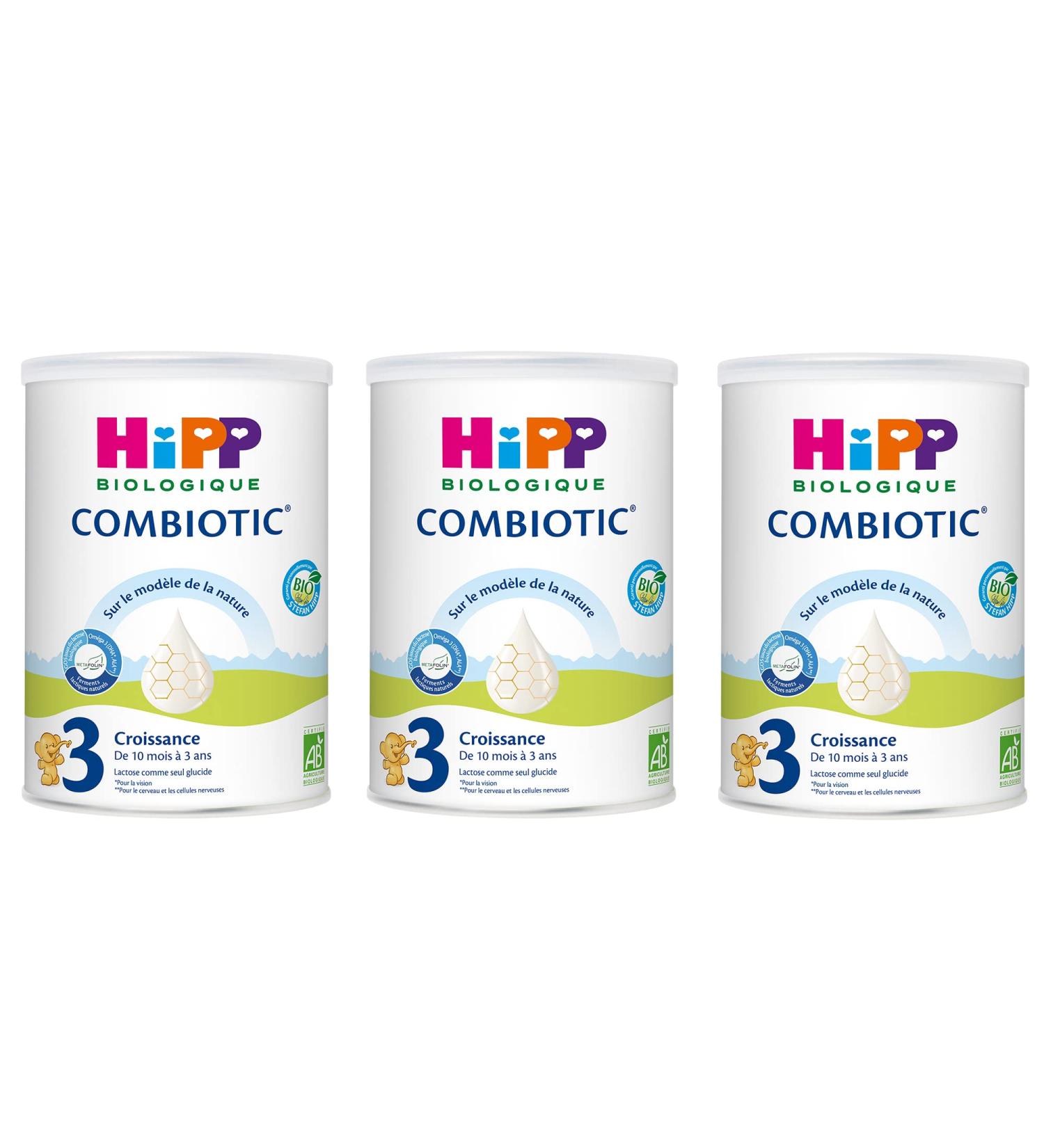 HiPP Organic Baby Milk Powder from 10 months to 3 years - 3 x 800 g - Buy Online on GoSupps.com
