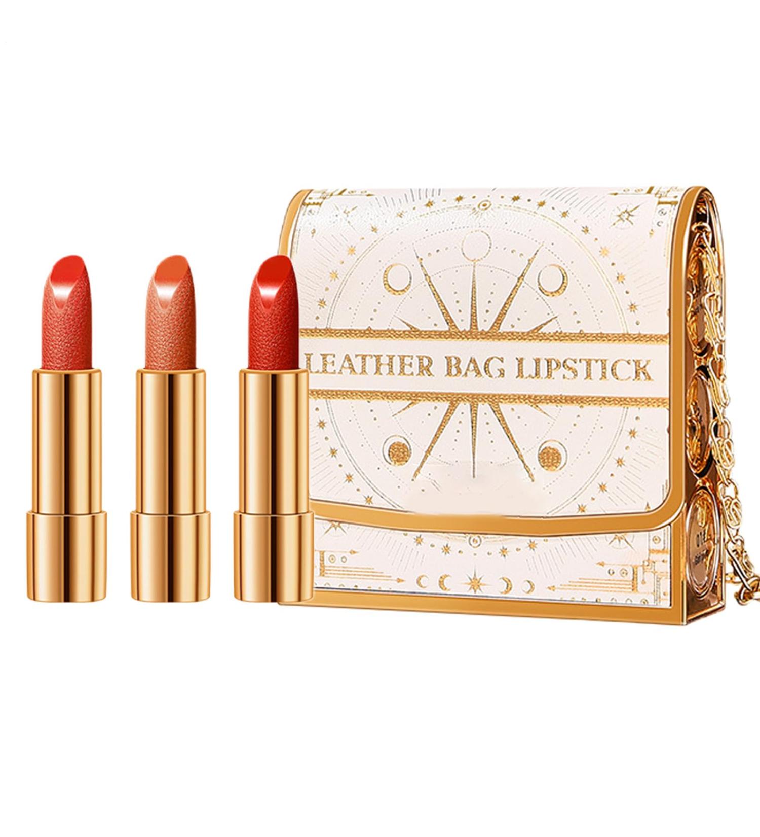  jopiuieo Matte Lipstick - 3 Velvety Shades Long-Lasting Water-Resistant Non-Sticky Water-Resistant Velvet Shade for Everyday Makeup and Winter Evenings - Buy Online on GoSupps.com