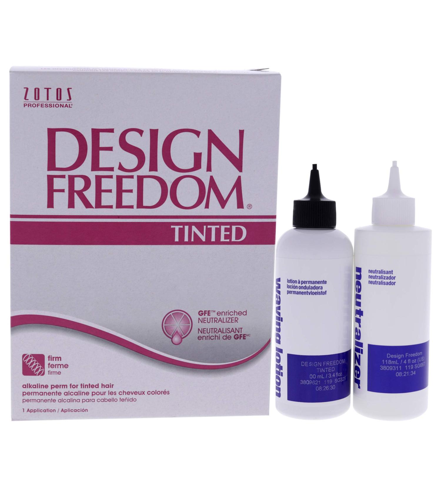 Zotos Design Freedom Tinted Alkaline Permanent Unisex Treatment - Buy Online on GoSupps.com