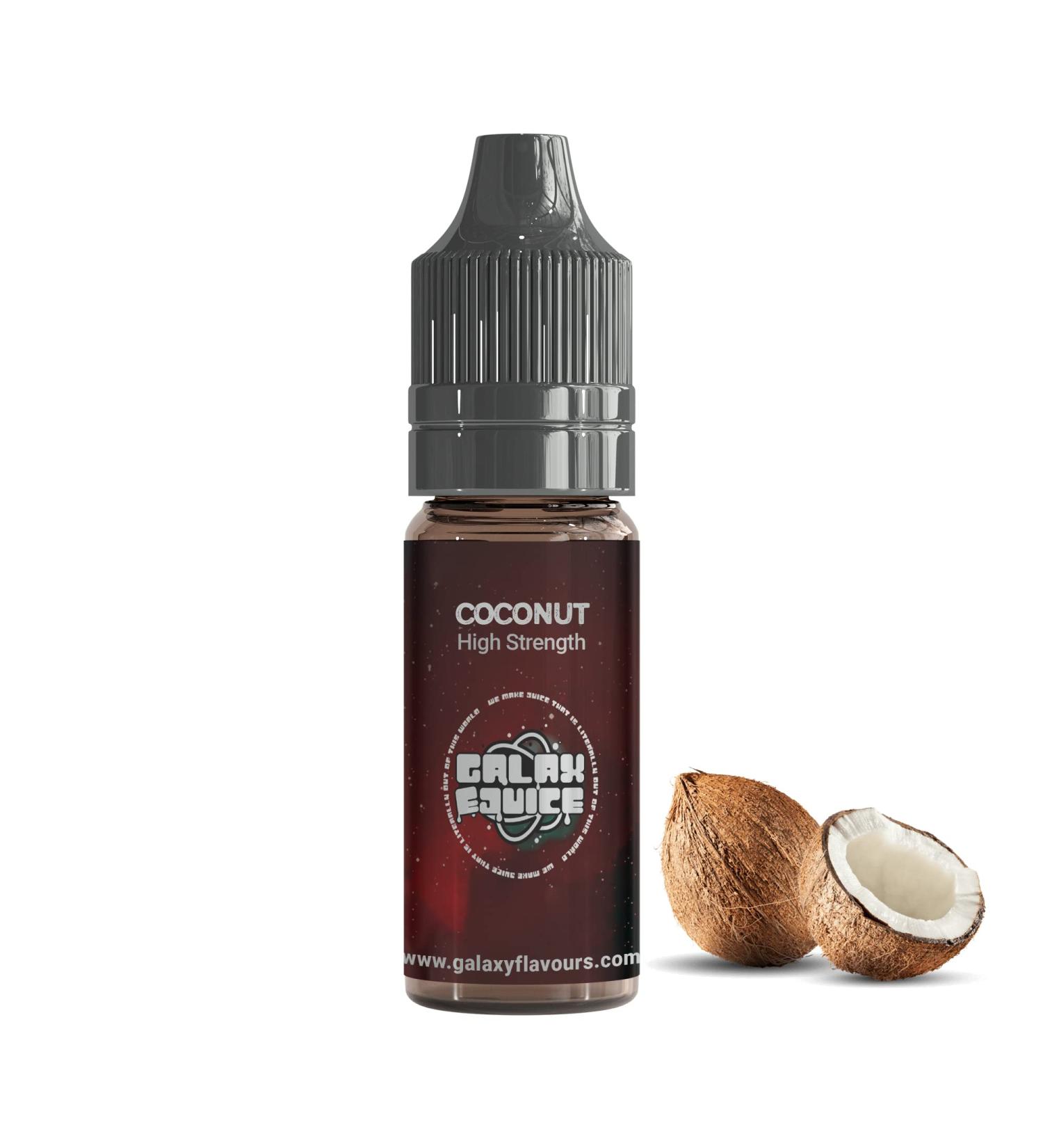 Coconut High Strength Flavouring - 230+ Flavours - Galaxy Food Flavours - 10ml Bottle - Buy Online on GoSupps.com