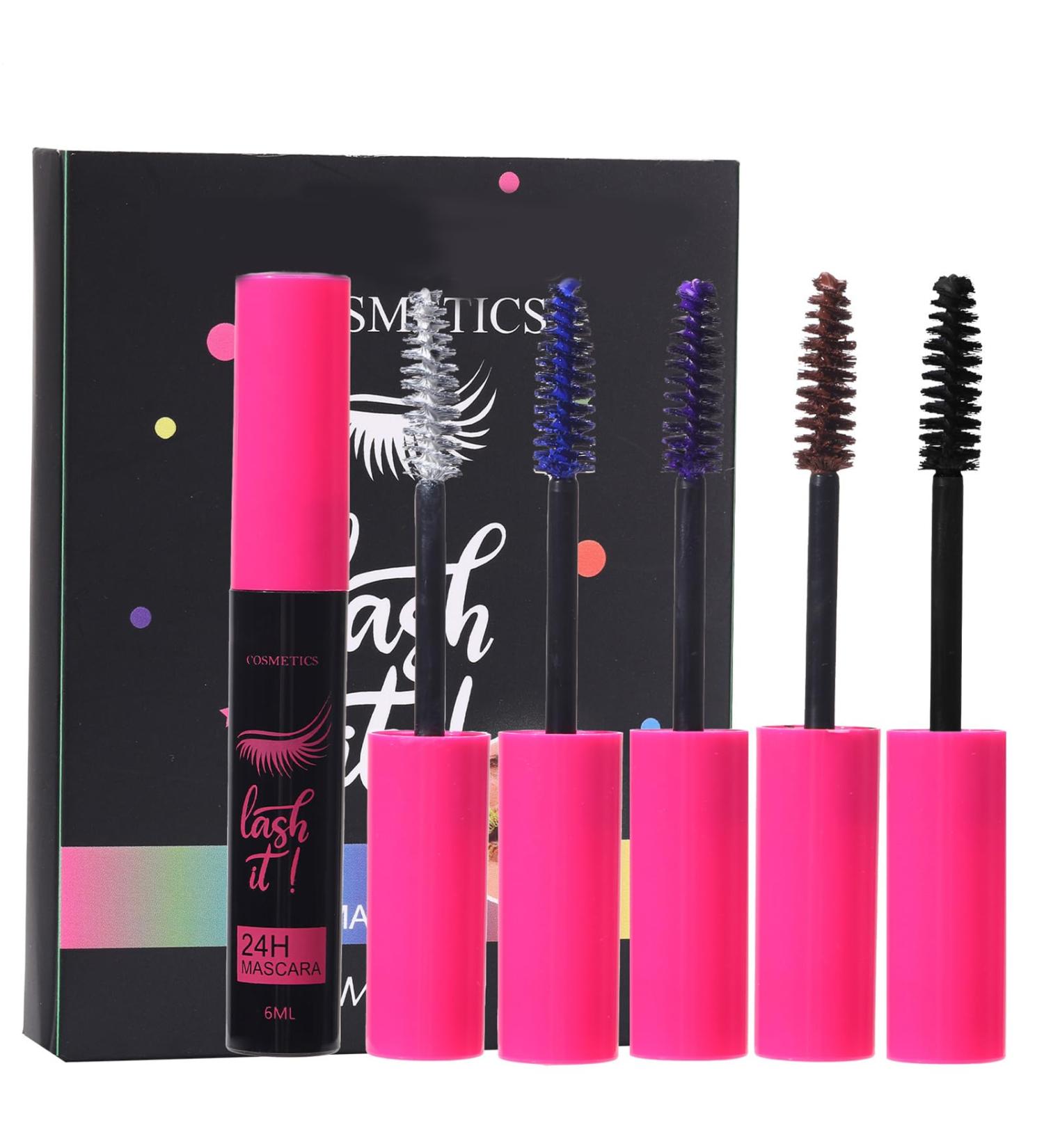  G n rique Tubing Mascara | 5 Pieces Curling Volumizing Long Lasting Face Makeup Mascara - Eye Makeup Mascara - For Beauty Women Daily Night Wedding Stage Photography Swimming Sports - Buy Online on GoSupps.com