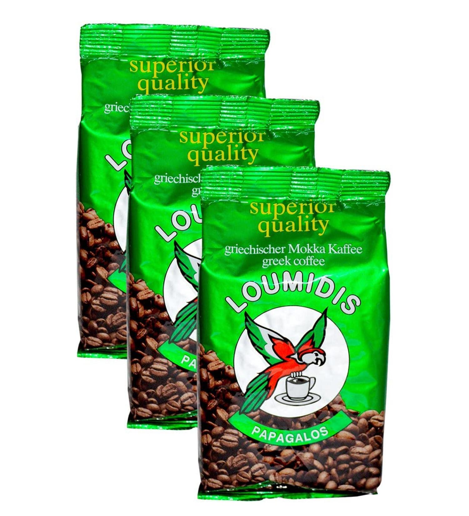 Greek Mocha Coffee Loumidis Economy Pack (3 x 194g)