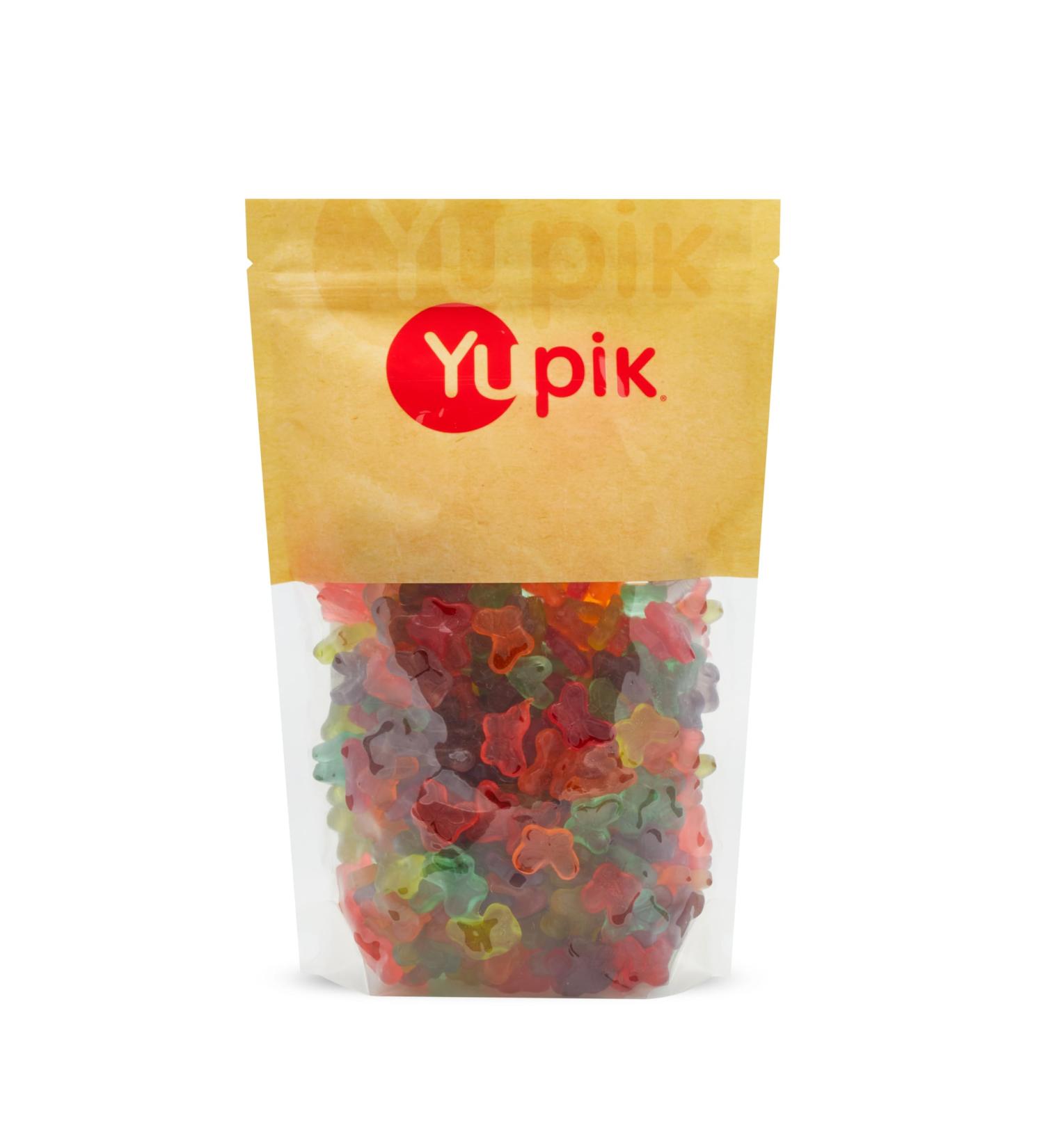 Yupik Mini Gummy Butterflies 1 kg Assorted Fruit Flavors Soft & Chewy Colorful Gummies Fun Treat Sweet Candy Delicious Snack Ideal for Gifting Holidays & Baking 1 kg (Pack of 1) - Buy Online on GoSupps.com