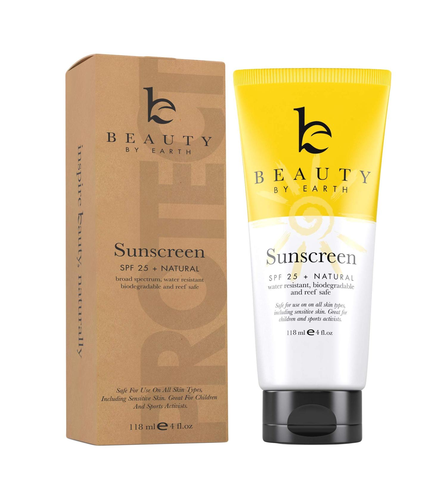 Mineral Sunscreen SPF 25 - Zinc Oxide Baby & Kids Reef Friendly Lotion, 4 Fl Oz - Buy Online on GoSupps.com