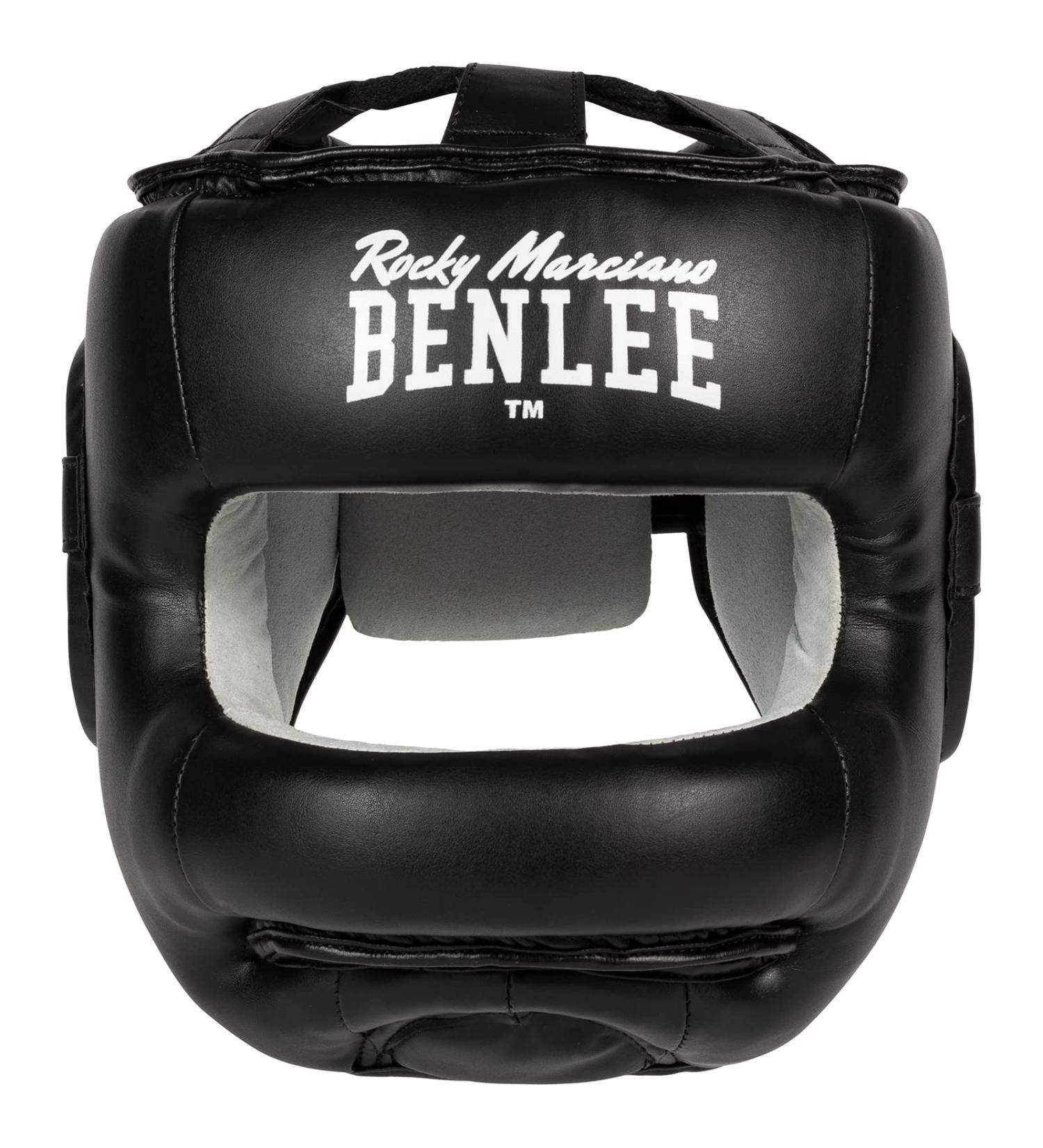 Buy BENLEE FACESAVER Black L-XL - Synthetic Leather Head Protection for Ultimate Safety | International Shipping Available - Buy Online on GoSupps.com