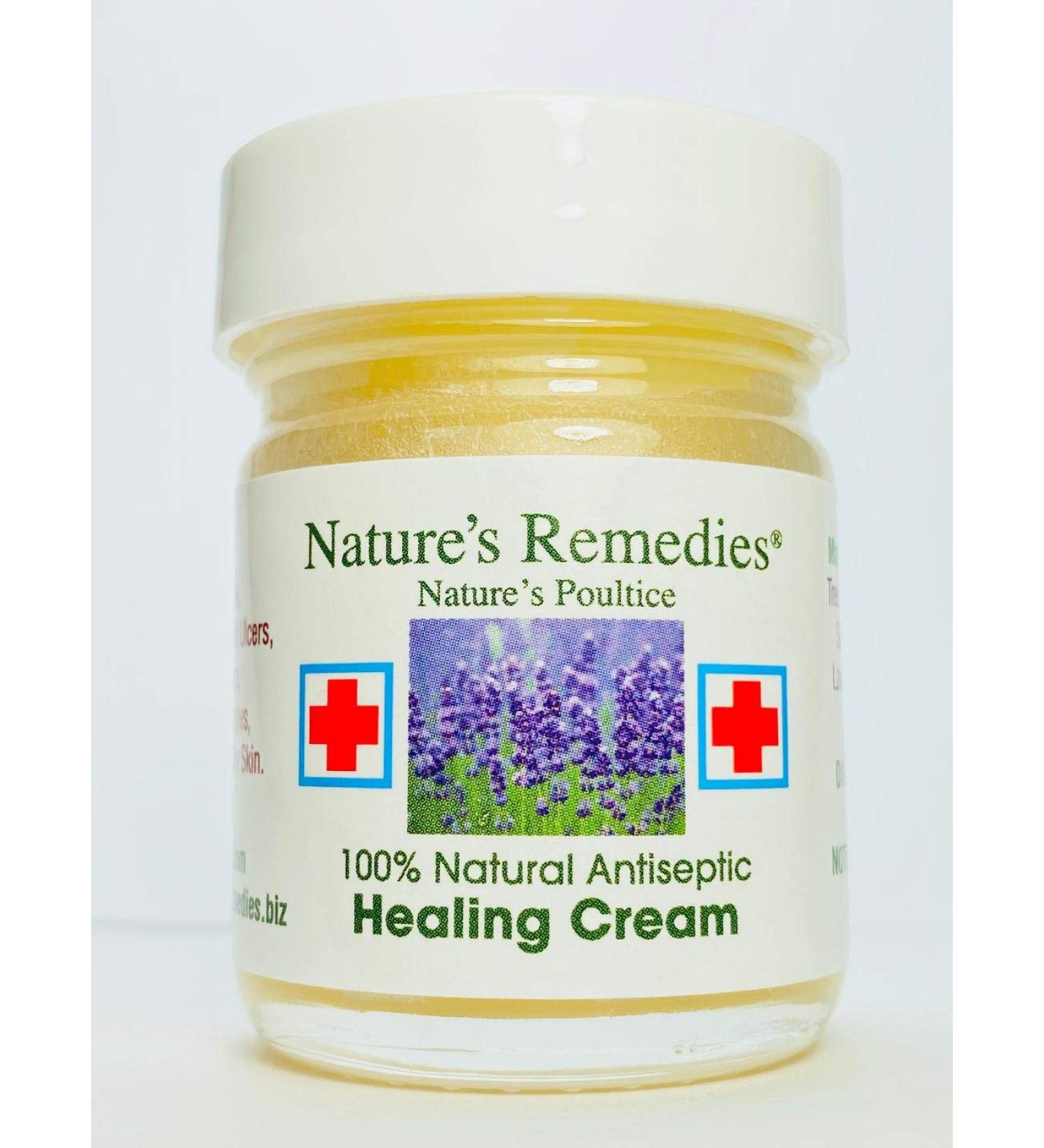 Natural Antiseptic Healing Cream for Bed Sores, Wounds, Rashes, and More - 1oz - Buy Online on GoSupps.com