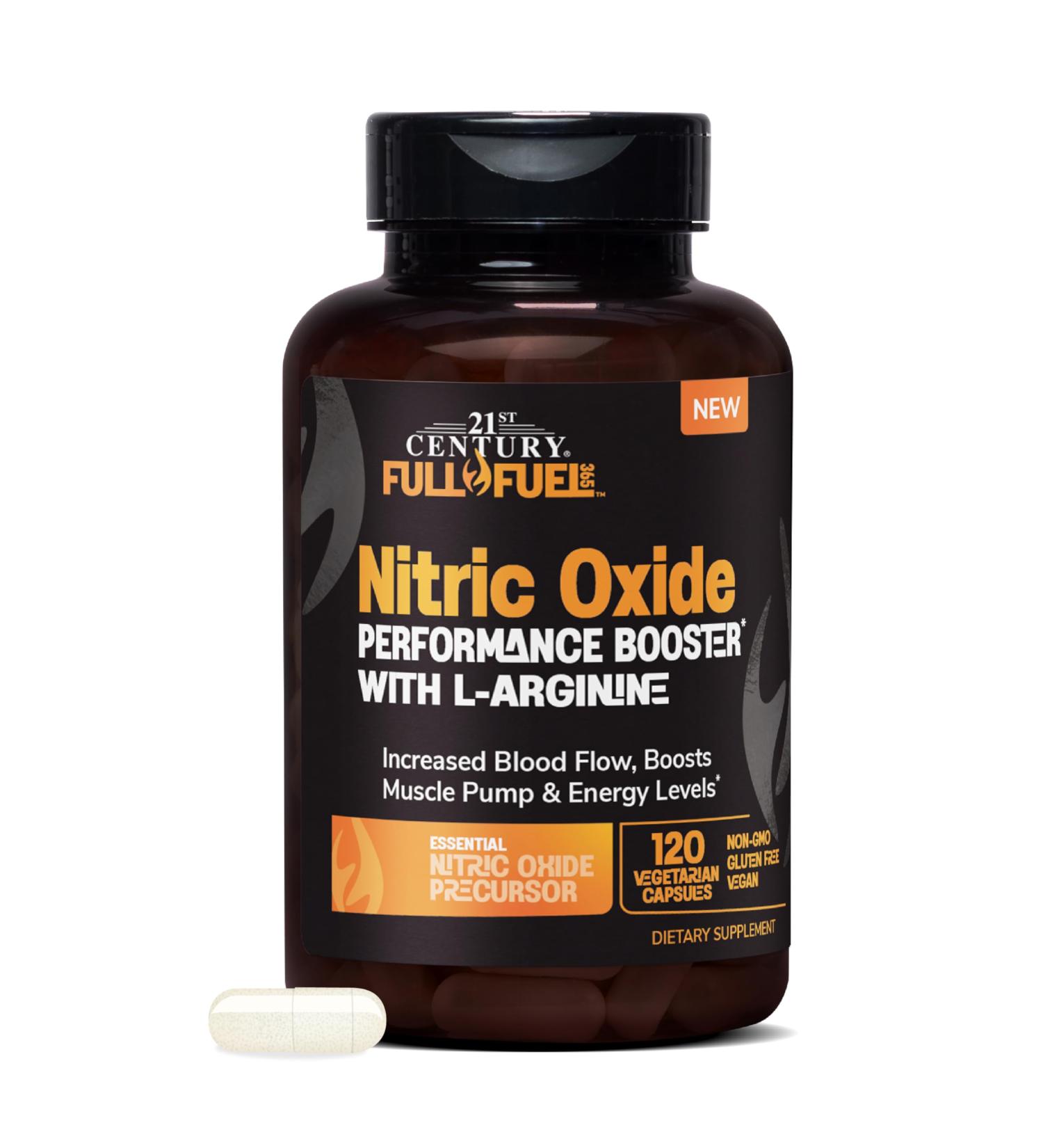 21st Century Full Fuel 365 Nitric Oxide Performance Booster with L-Arginine - Buy Online on GoSupps.com