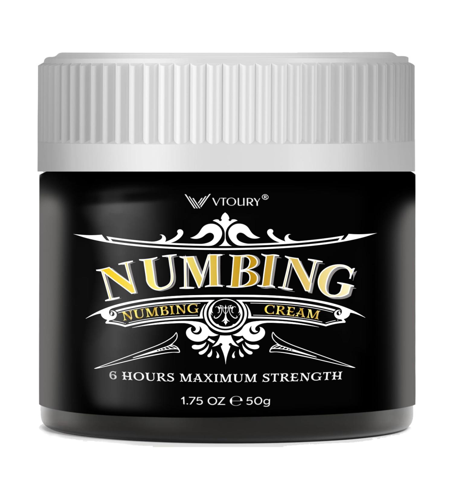 Deep Numbing Cream: Extra Strength Numbing Cream - Maximum Strength Soothing Formula (50g) 1.7 Fl Oz (Pack of 1) - Buy Online on GoSupps.com