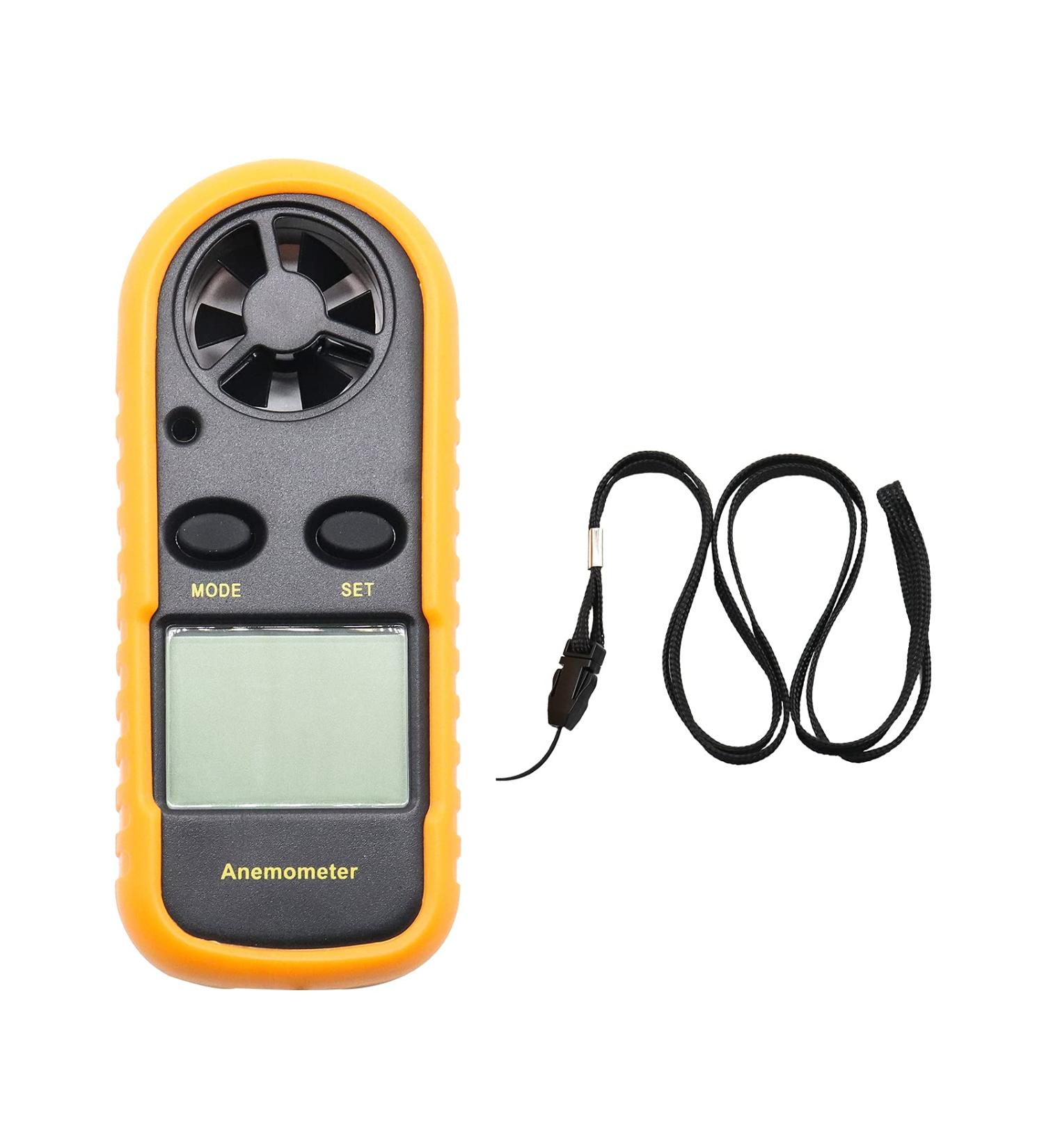 Buy Windometer Worthplanet Digital Anemometer - LCD Wind Speed Meter for Outdoor Activities | Accurate Air Flow Measurement - Buy Online on GoSupps.com