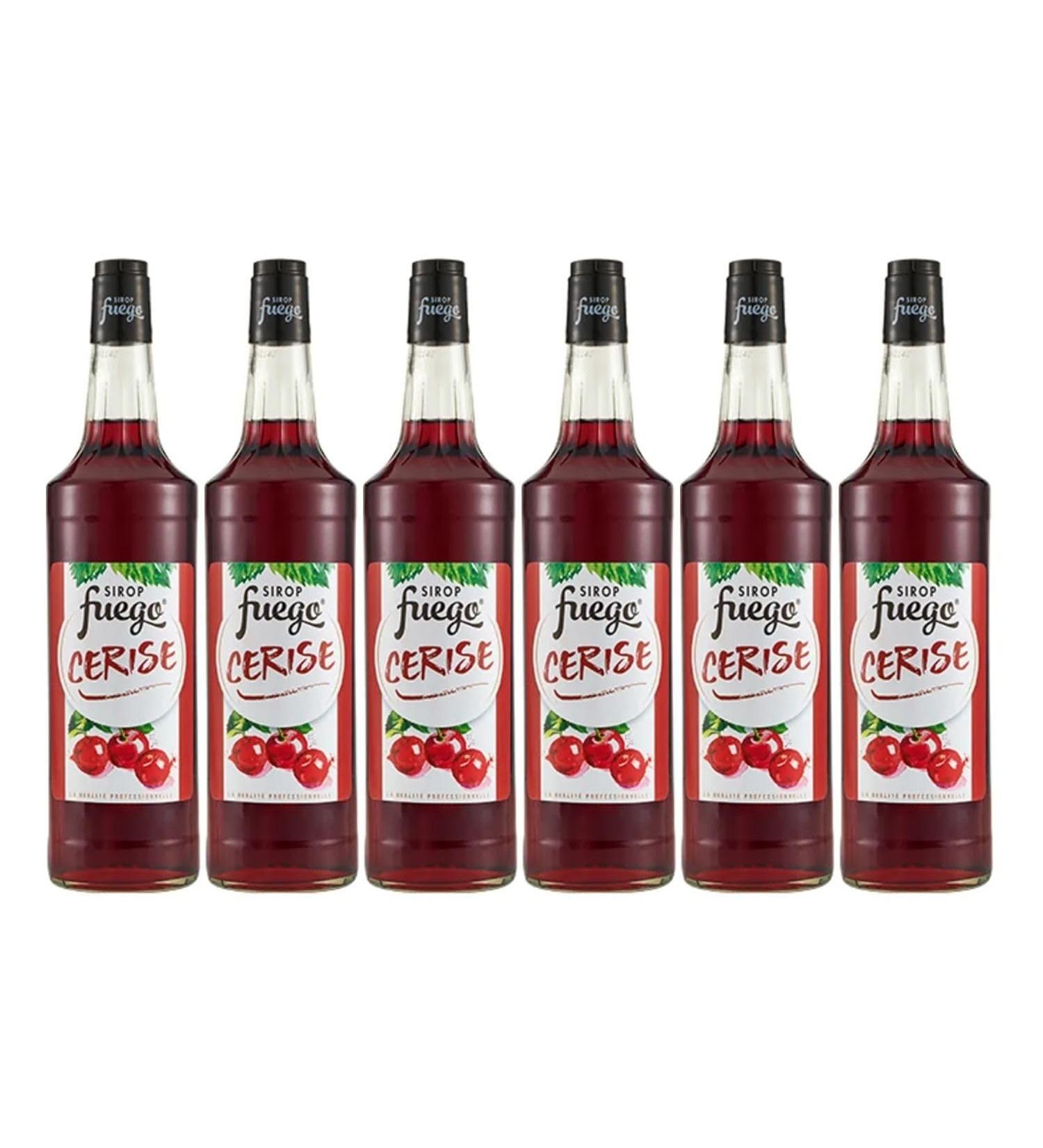 Fuego Cherry Syrup - 6 x 1 L