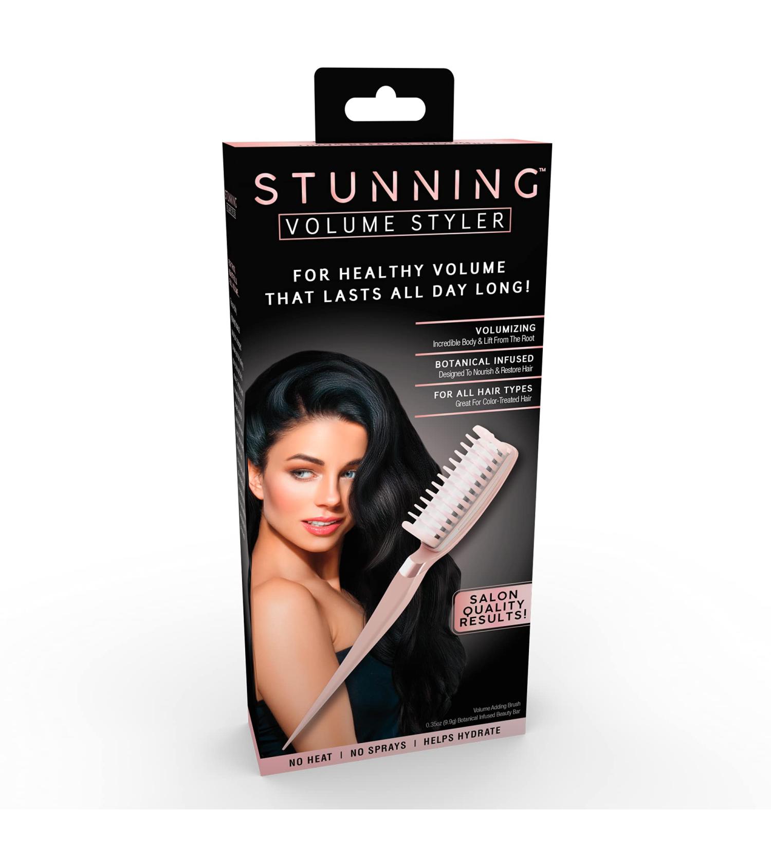 Ontel Stunning Volume Styler Volumizing Hair Brush - Achieve Gorgeous Volume and Style - Buy Online on GoSupps.com