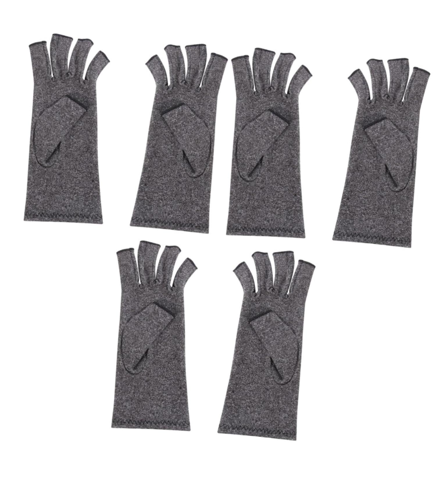 Gatuida 3 Pairs Anti Slip Fingerless Sports Gloves for Women - Protective Wrist Support & Rowing Half-Finger Gloves - Buy Online on GoSupps.com