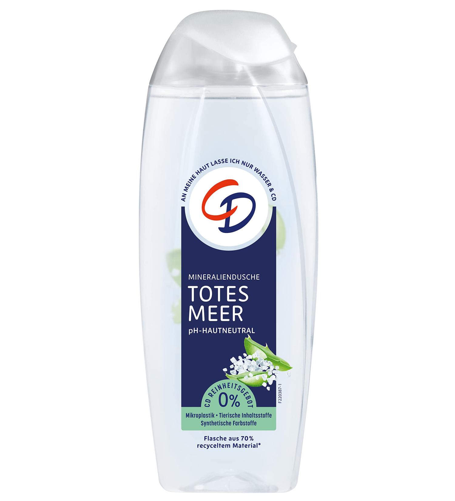 Dead Sea Minerals Shower Gel 250ml - Aloe Vera Extract for Sensitive Skin | Vegan & Microplastic-Free - Buy Online on GoSupps.com