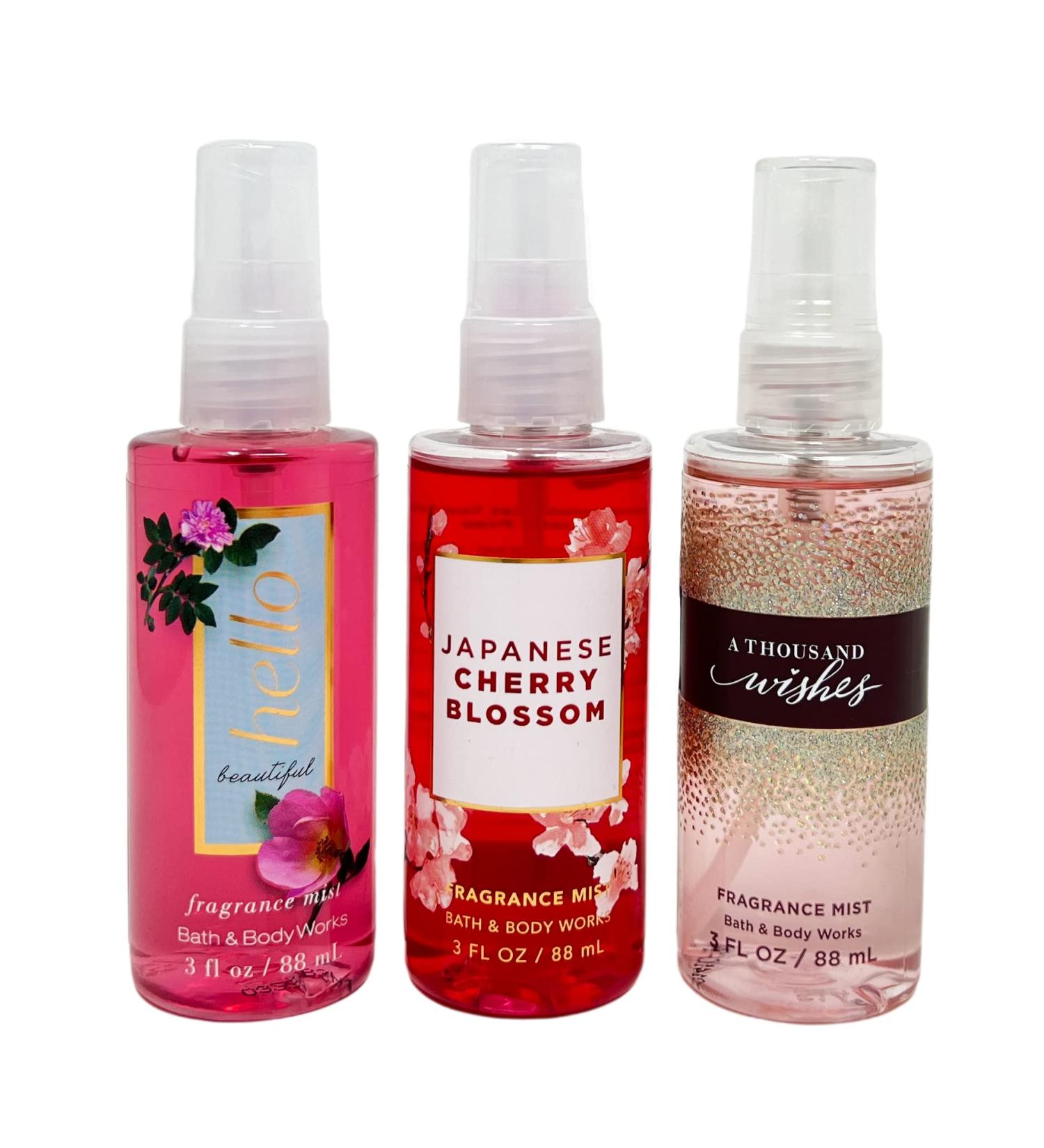 Traditional Fragrances - Lot of 3 Fragrance Mist Travel Size 3 Fl Oz Each