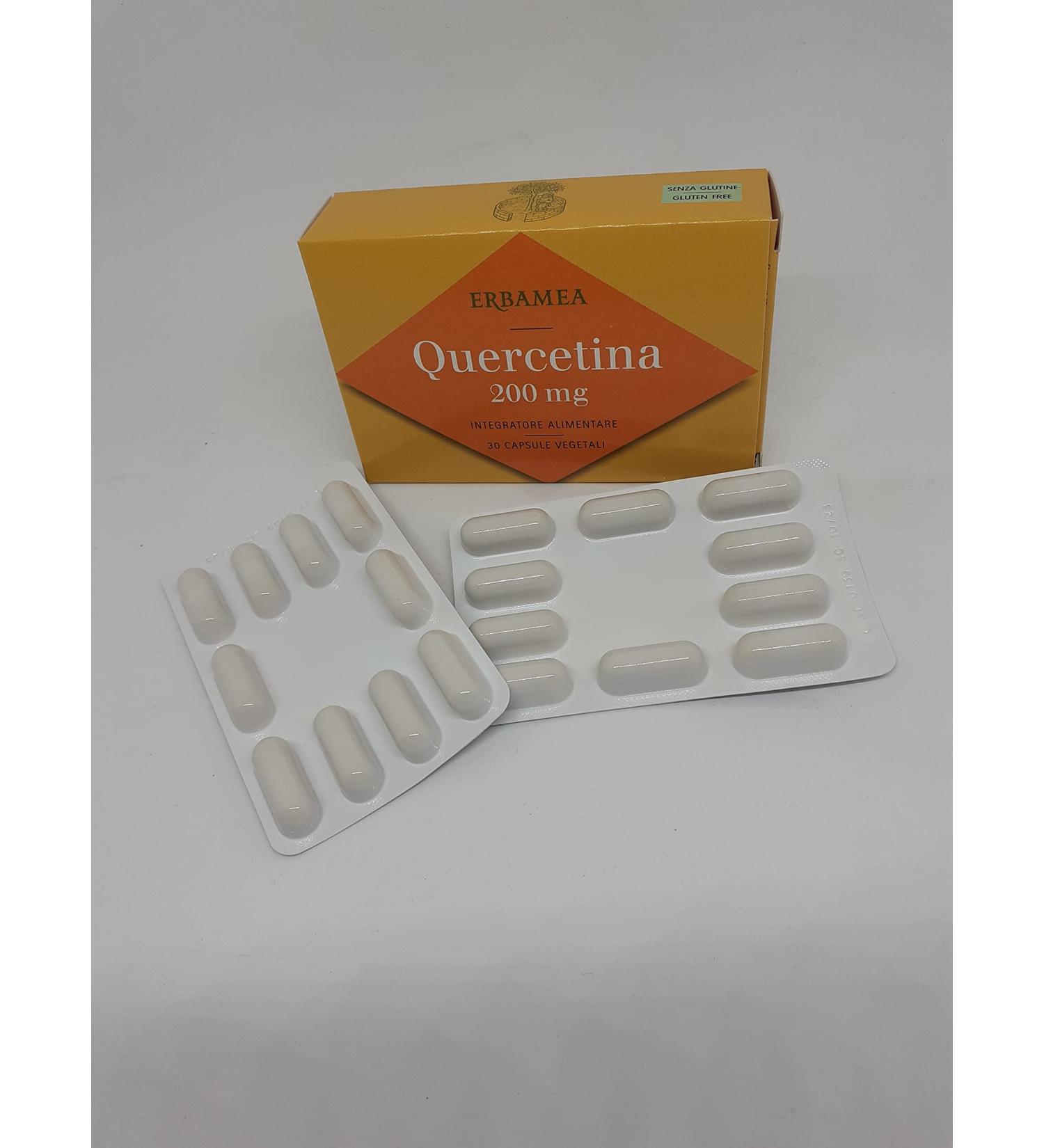 Erbamea Quercetin 200 mg 30 Capsules Erbamea