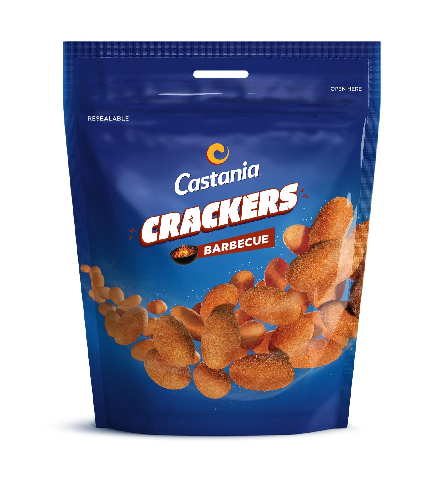 BBQ roasted peanuts 100G CASTANIA - Buy Online on GoSupps.com