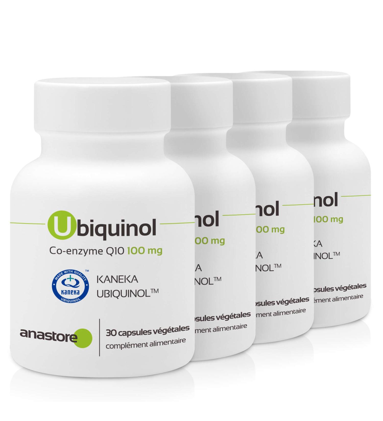  Anastore Ubiquinol COENZYME Q10 Pack of 3 + 1 Free x 100 mg / 120 Capsules x Antioxidants - Buy Online on GoSupps.com