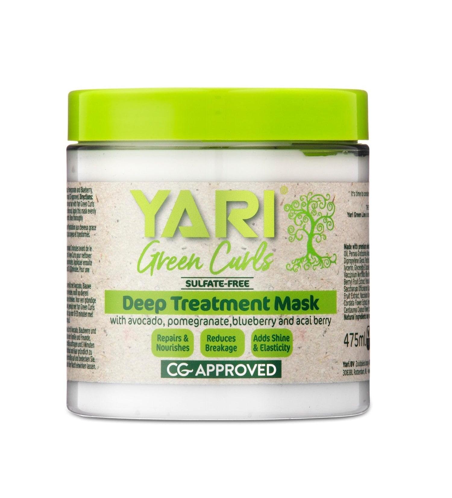 Yari Green Curls Deep Treatment Hair Mask 475ml